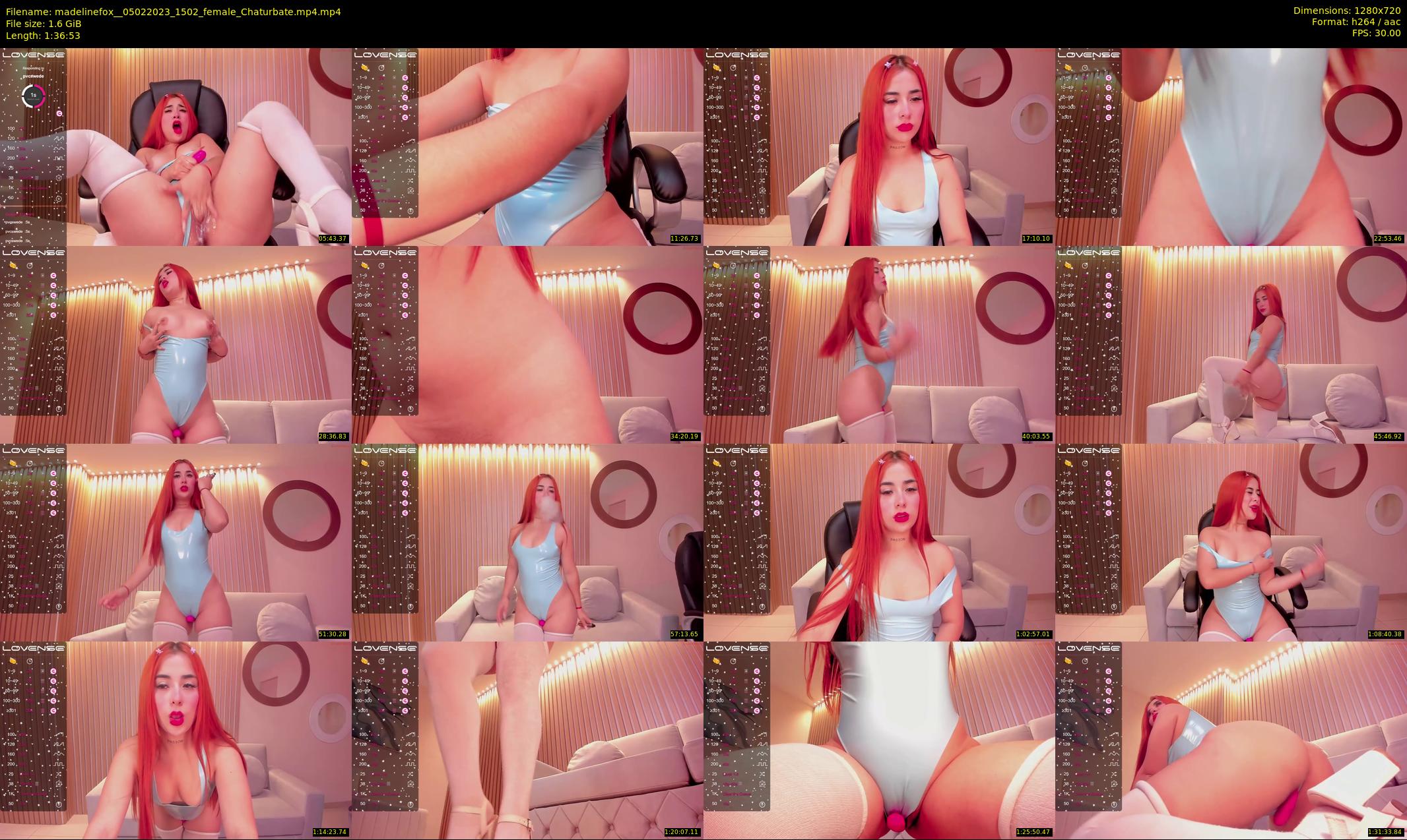 madelinefox_ — 97 minute Chaturbate female cam show recording, 720p, Feb 5, 2023