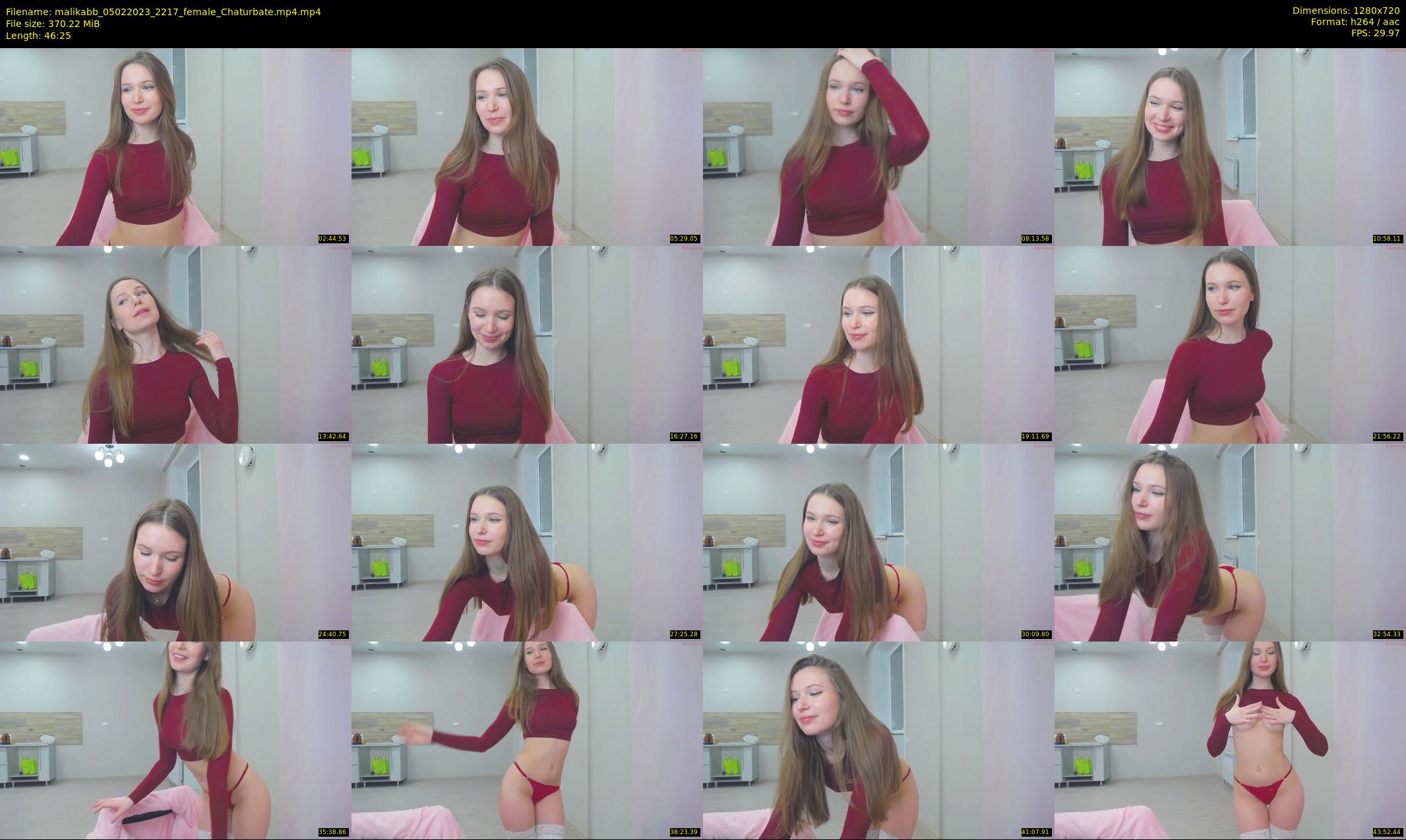 malikabb — 47 minute Chaturbate female cam show recording, 720p, Feb 5, 2023