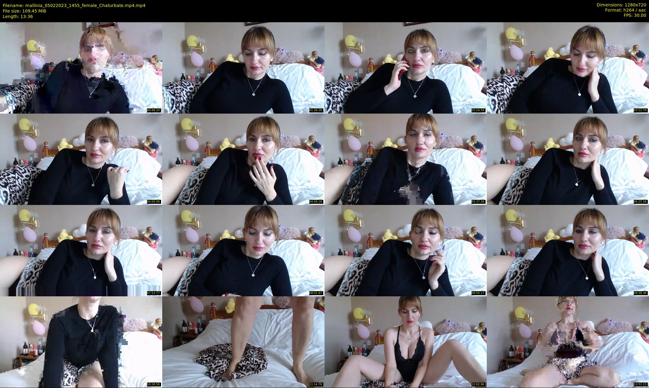 mallinia — 14 minute Chaturbate female cam show recording, 720p, Feb 5, 2023