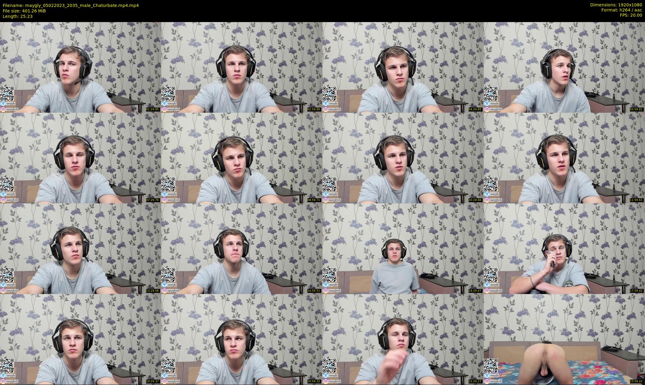 maygly — 26 minute Chaturbate male cam show recording, 1080p, Feb 5, 2023