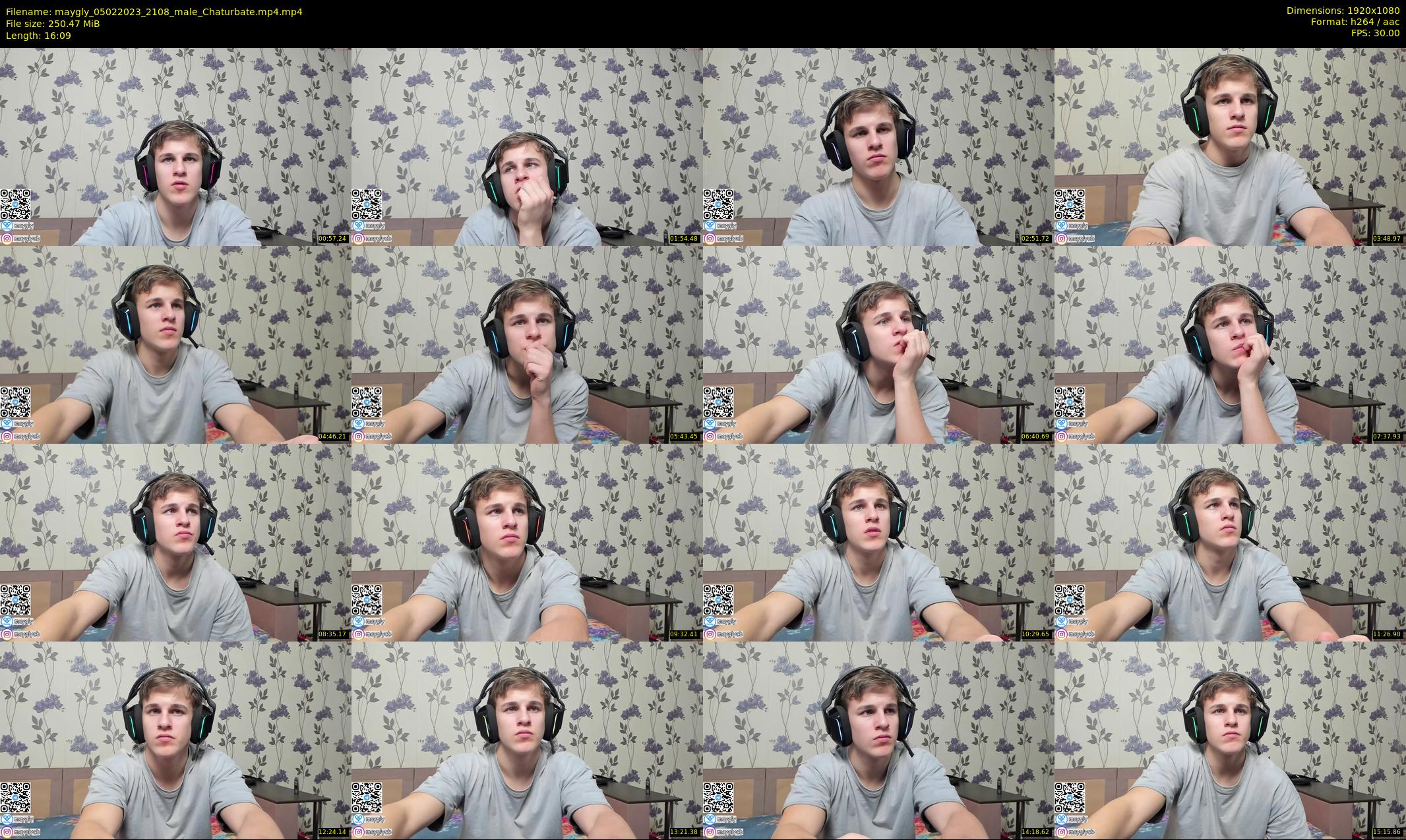 maygly — 17 minute Chaturbate male cam show recording, 1080p, Feb 5, 2023