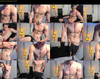 metatron_muscle — 55 minute Chaturbate male cam show recording, 1080p, Feb 6, 2023