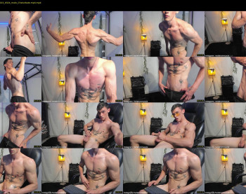 metatron_muscle — 22 minute Chaturbate male cam show recording, 1080p, Feb 6, 2023