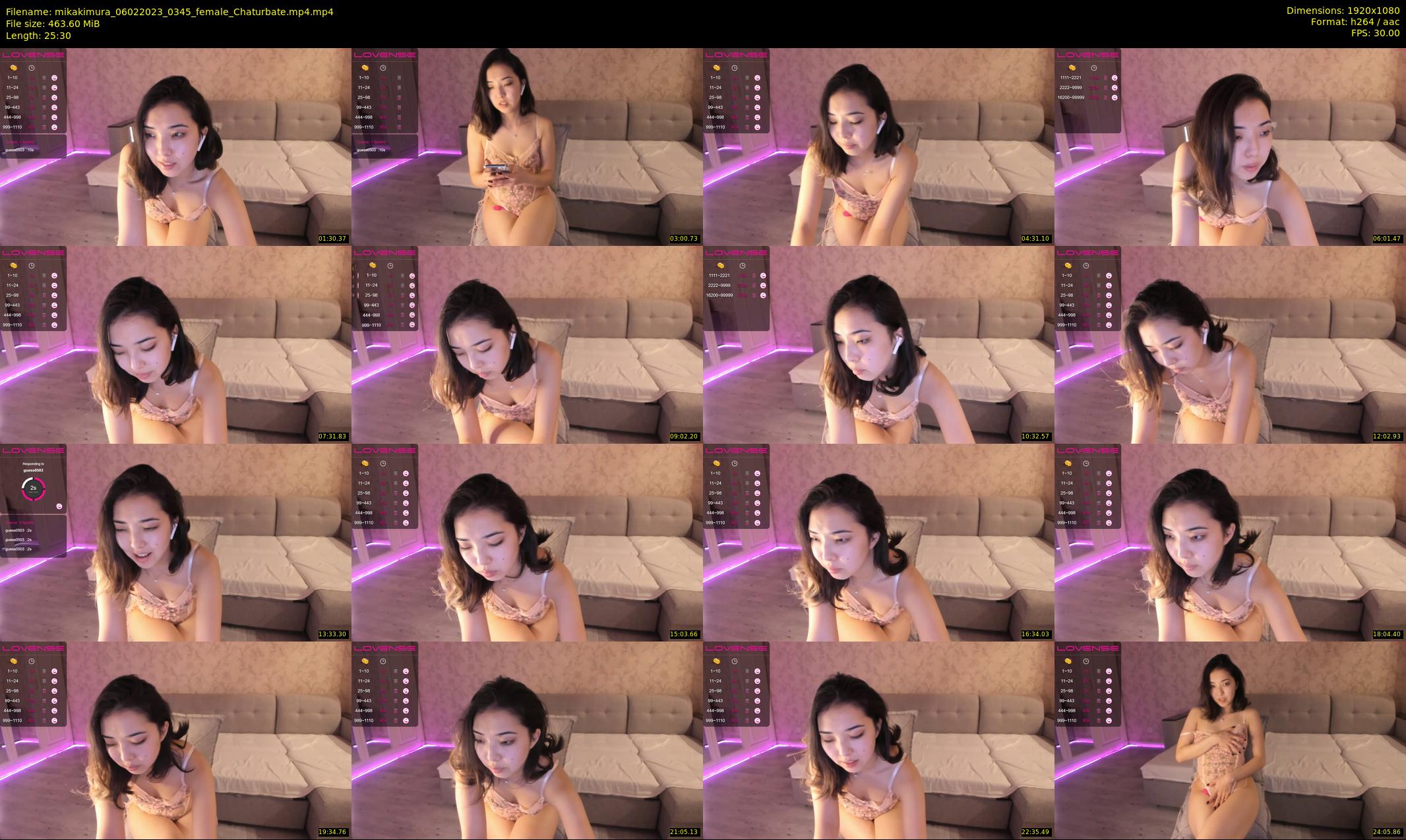 mikakimura — 26 minute Chaturbate female cam show recording, 1080p, Feb 6, 2023