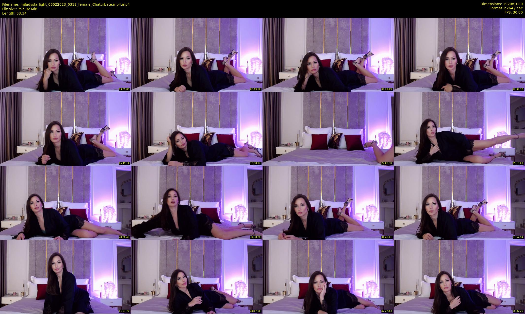miladystarlight — 54 minute Chaturbate female cam show recording, 1080p, Feb 6, 2023
