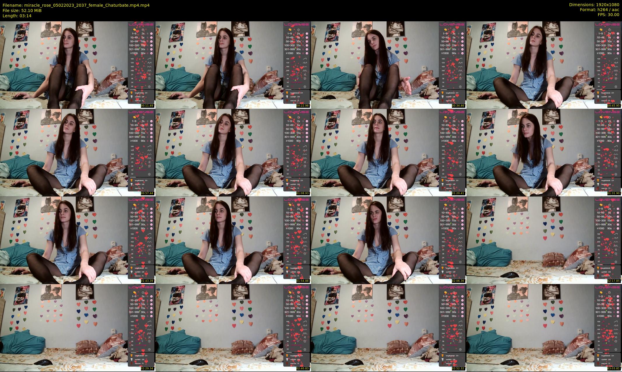 miracle_rose — 4 minute Chaturbate female cam show recording, 1080p, Feb 5, 2023