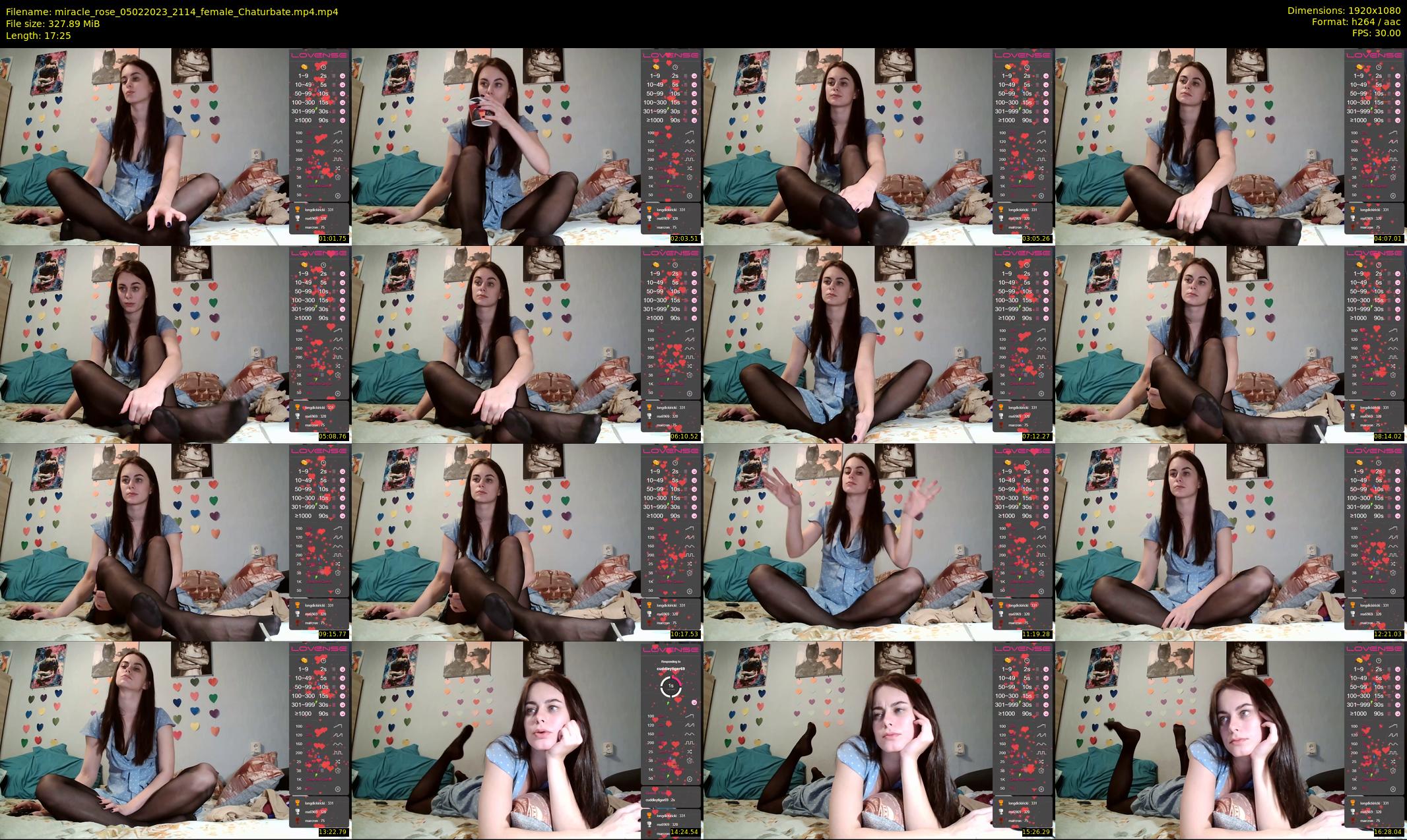 miracle_rose — 18 minute Chaturbate female cam show recording, 1080p, Feb 5, 2023