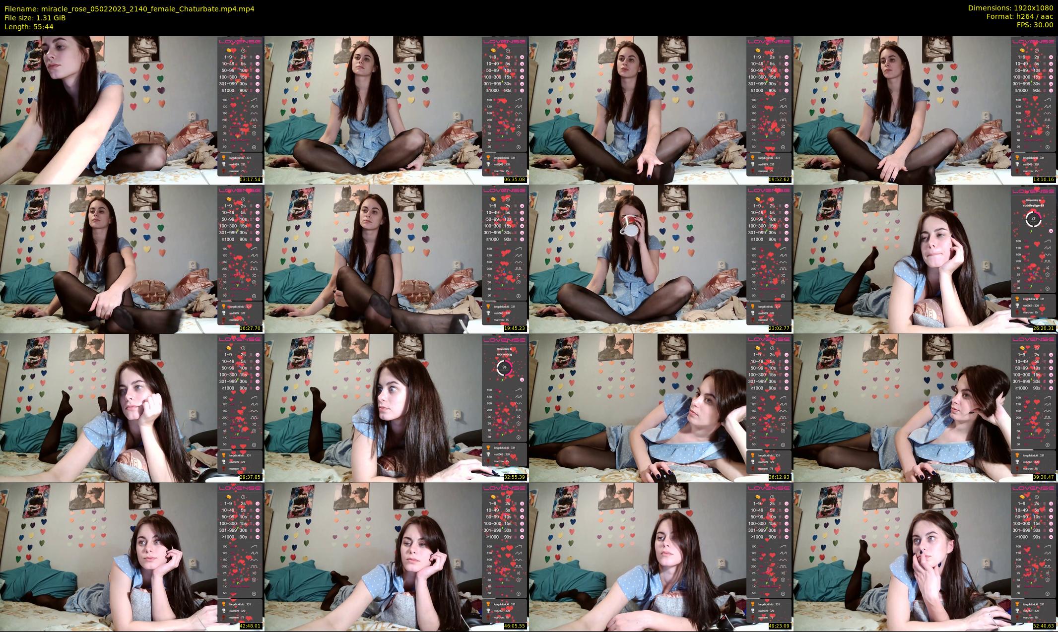miracle_rose — 56 minute Chaturbate female cam show recording, 1080p, Feb 5, 2023