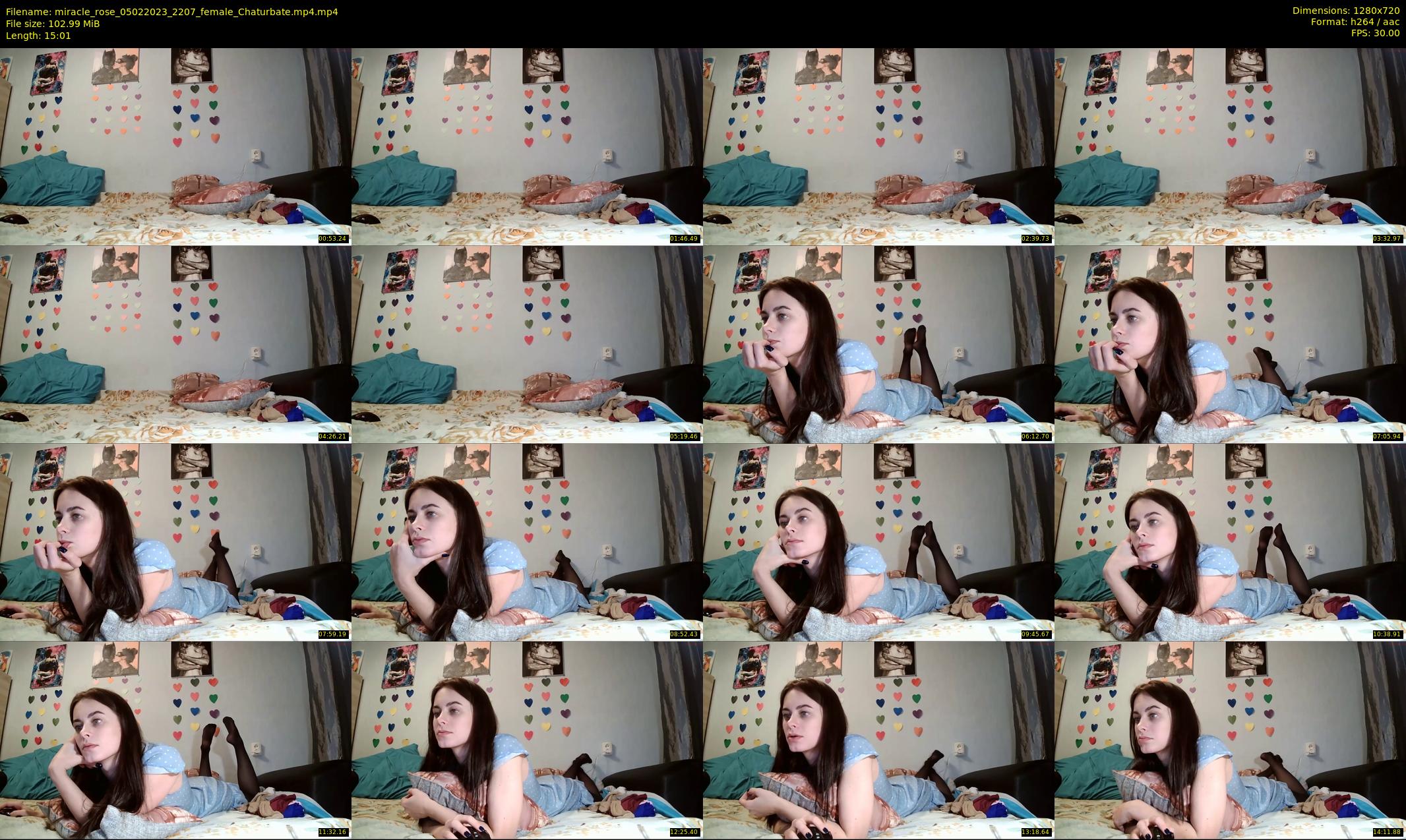 miracle_rose — 16 minute Chaturbate female cam show recording, 720p, Feb 5, 2023