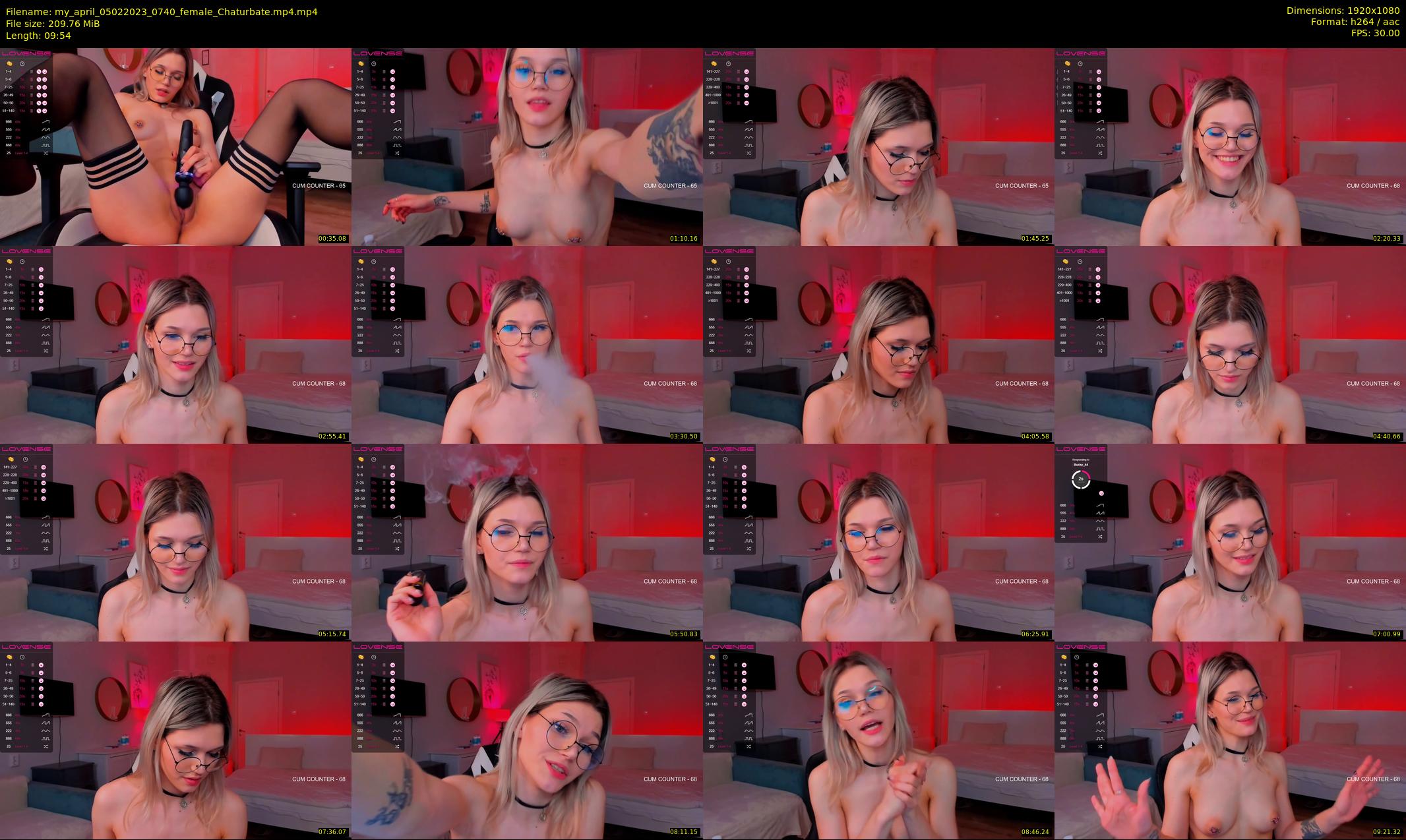 my_april — 10 minute Chaturbate female cam show recording, 1080p, Feb 5, 2023
