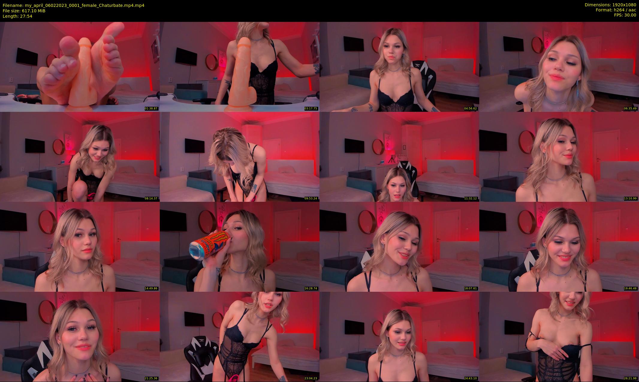my_april — 28 minute Chaturbate female cam show recording, 1080p, Feb 6, 2023