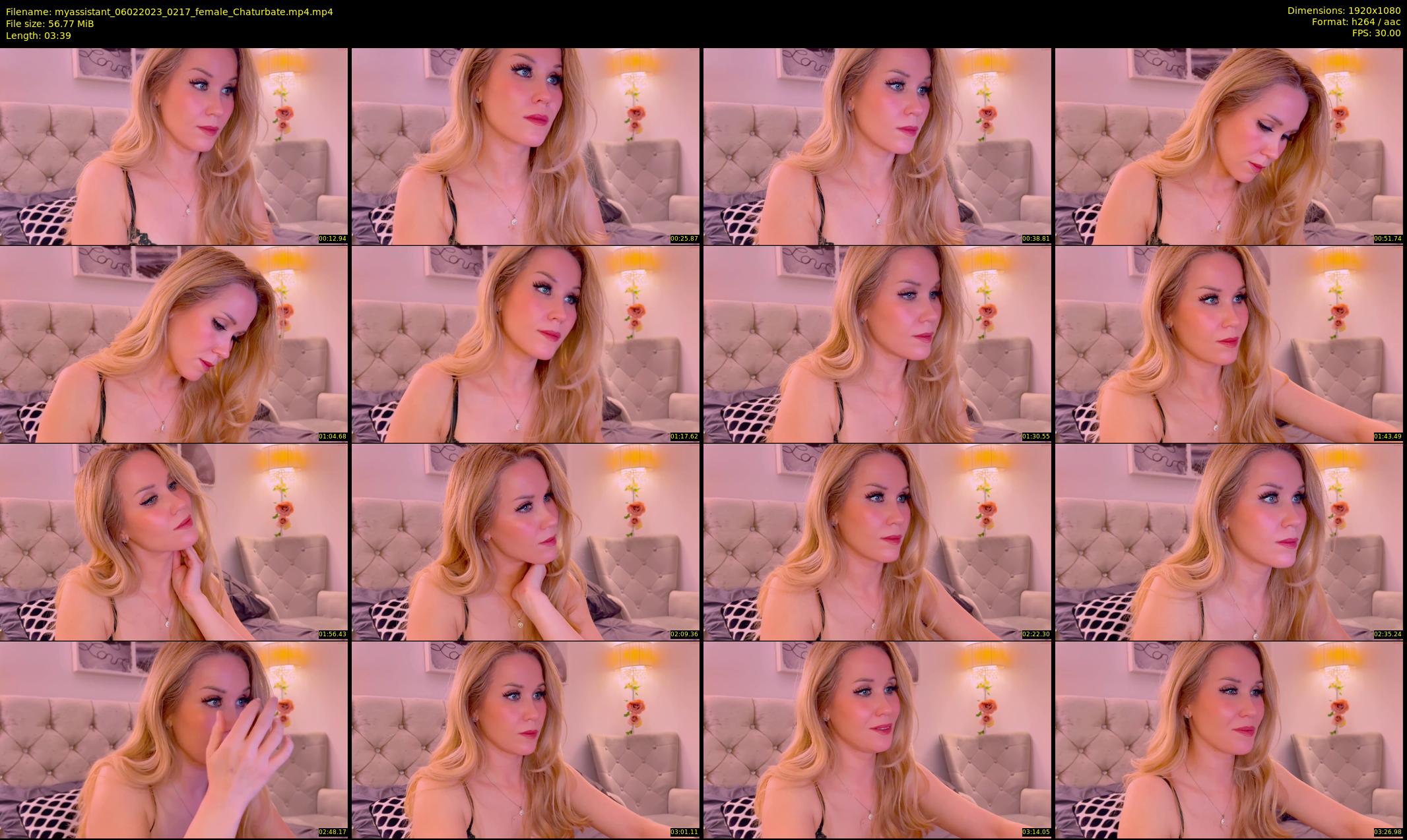 myassistant — 4 minute Chaturbate female cam show recording, 1080p, Feb 6, 2023