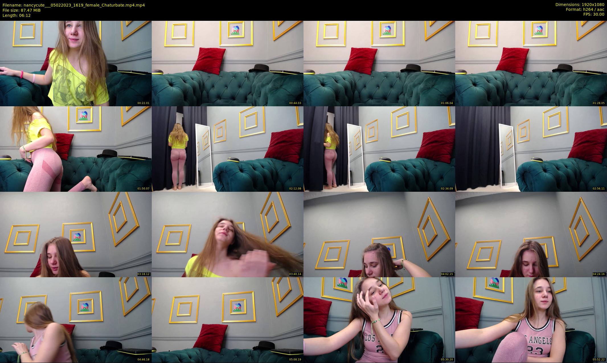 nancycute__ — 7 minute Chaturbate female cam show recording, 1080p, Feb 5, 2023