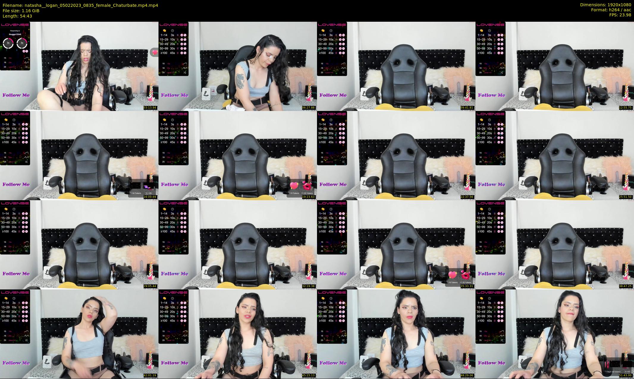 natasha__logan — 55 minute Chaturbate female cam show recording, 1080p, Feb 5, 2023