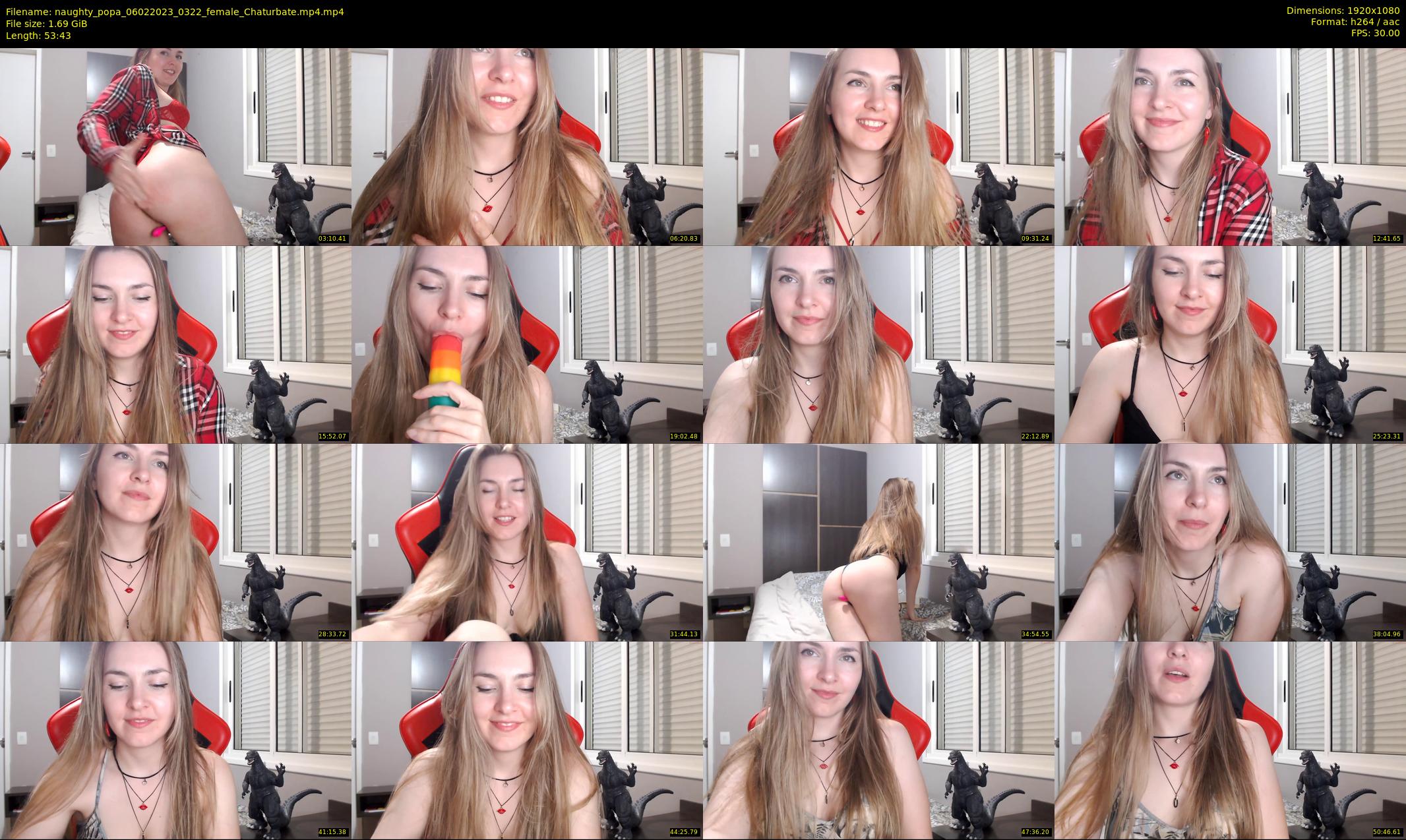 naughty_popa — 54 minute Chaturbate female cam show recording, 1080p, Feb 6, 2023