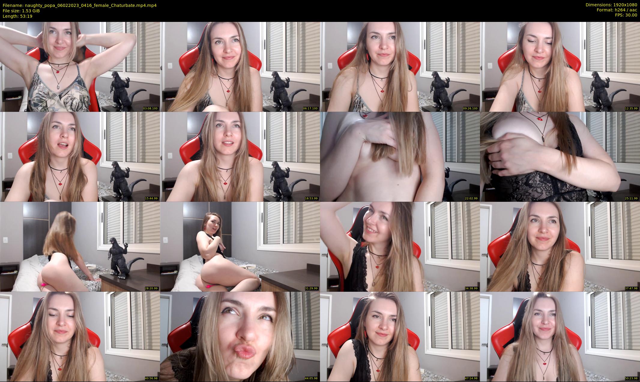 naughty_popa — 54 minute Chaturbate female cam show recording, 1080p, Feb 6, 2023