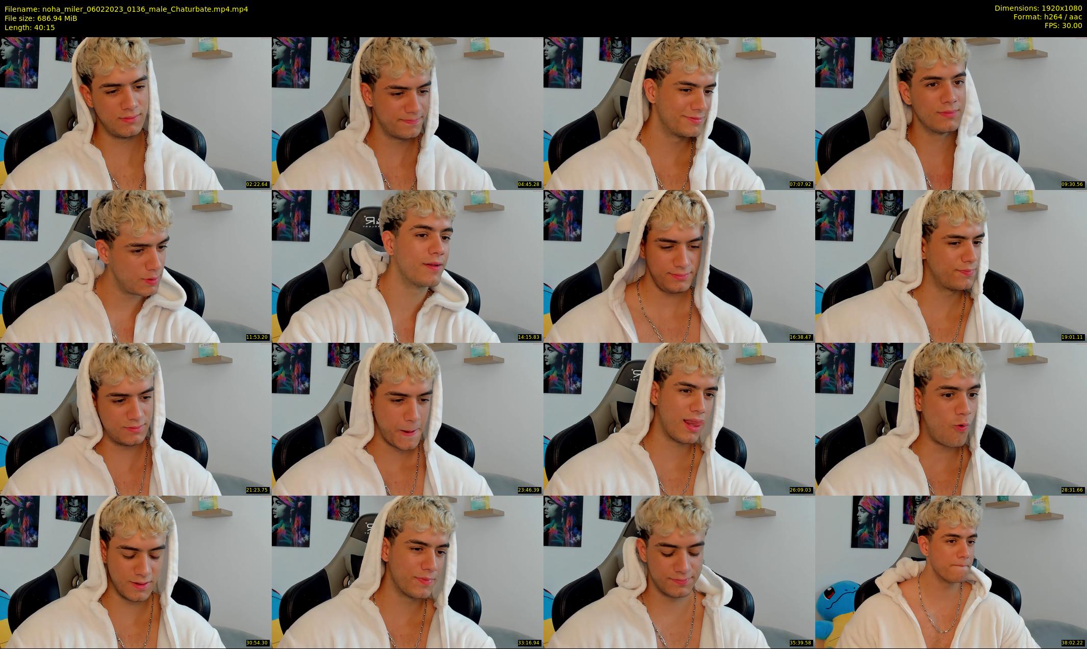 noha_miler — 41 minute Chaturbate male cam show recording, 1080p, Feb 6, 2023