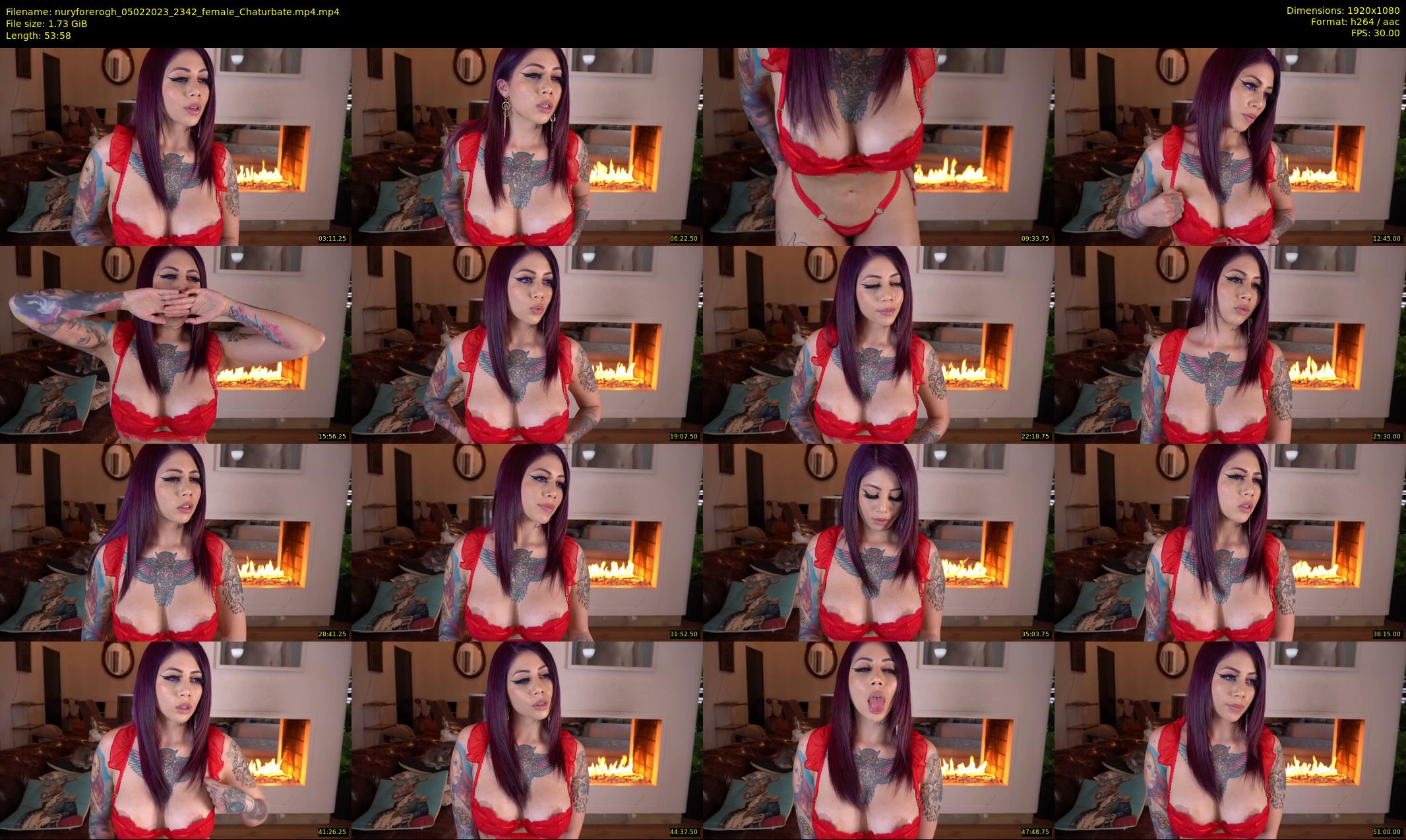 nuryforerogh — 54 minute Chaturbate female cam show recording, 1080p, Feb 5, 2023