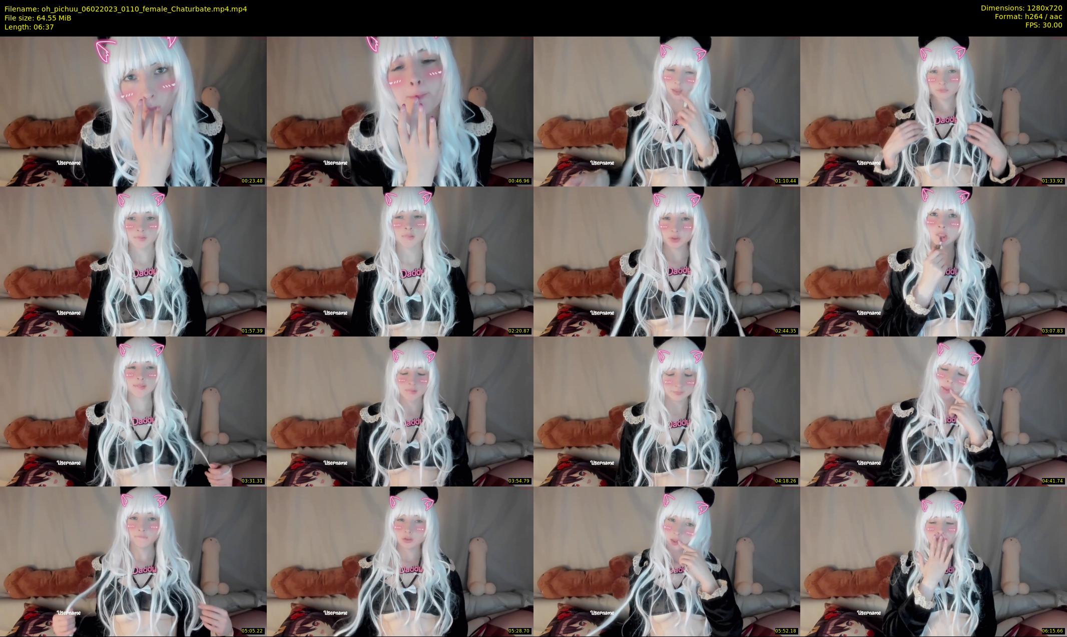 oh_pichuu — 7 minute Chaturbate female cam show recording, 720p, Feb 6, 2023