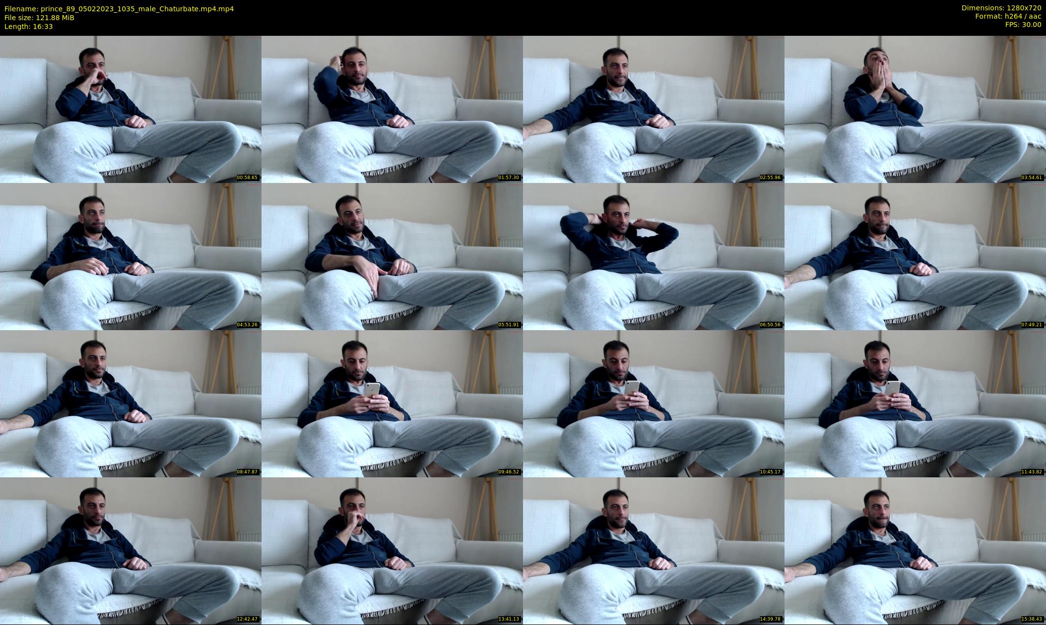 prince_89 — 17 minute Chaturbate male cam show recording, 720p, Feb 5, 2023