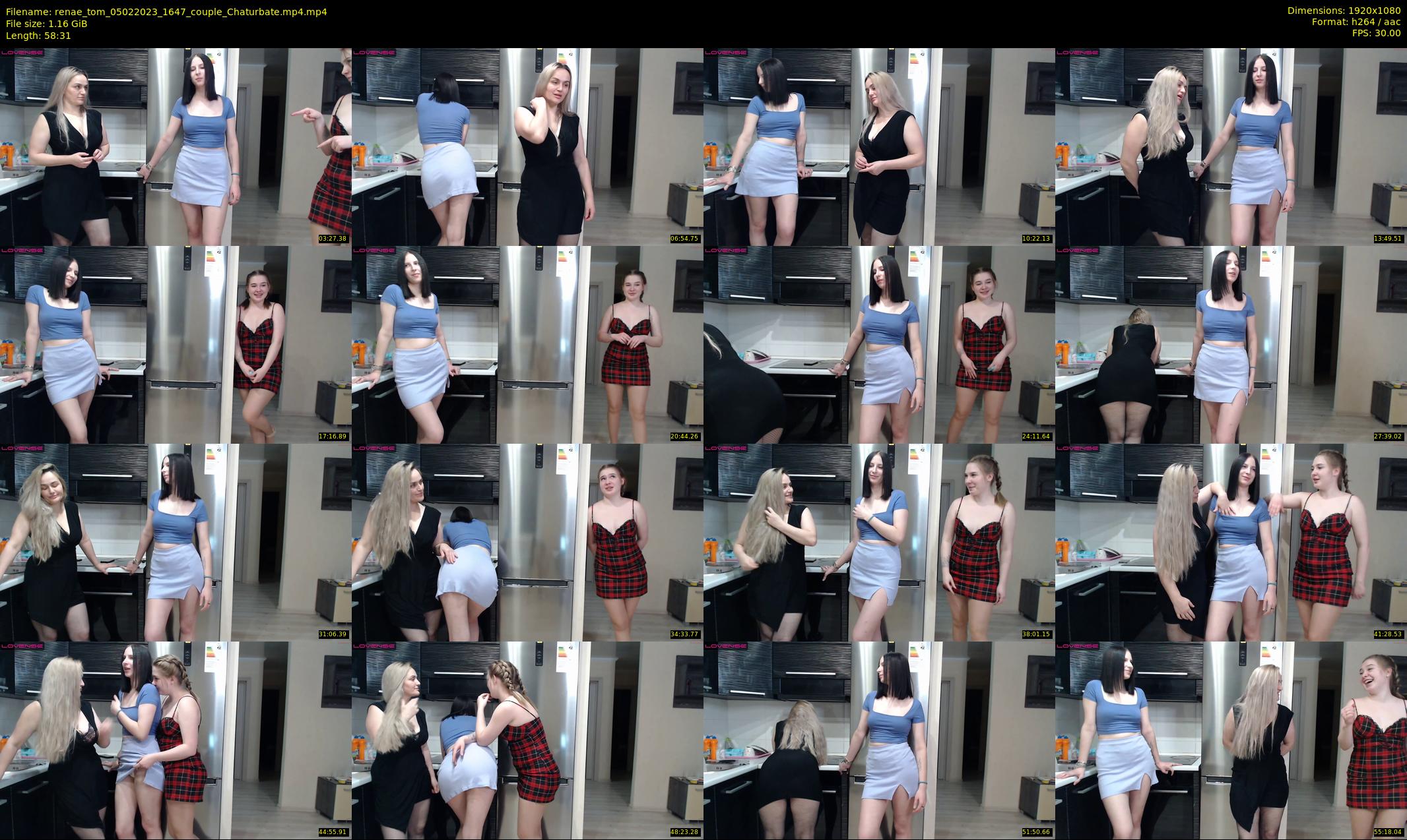 renae_tom — 59 minute Chaturbate couple cam show recording, 1080p, Feb 5, 2023