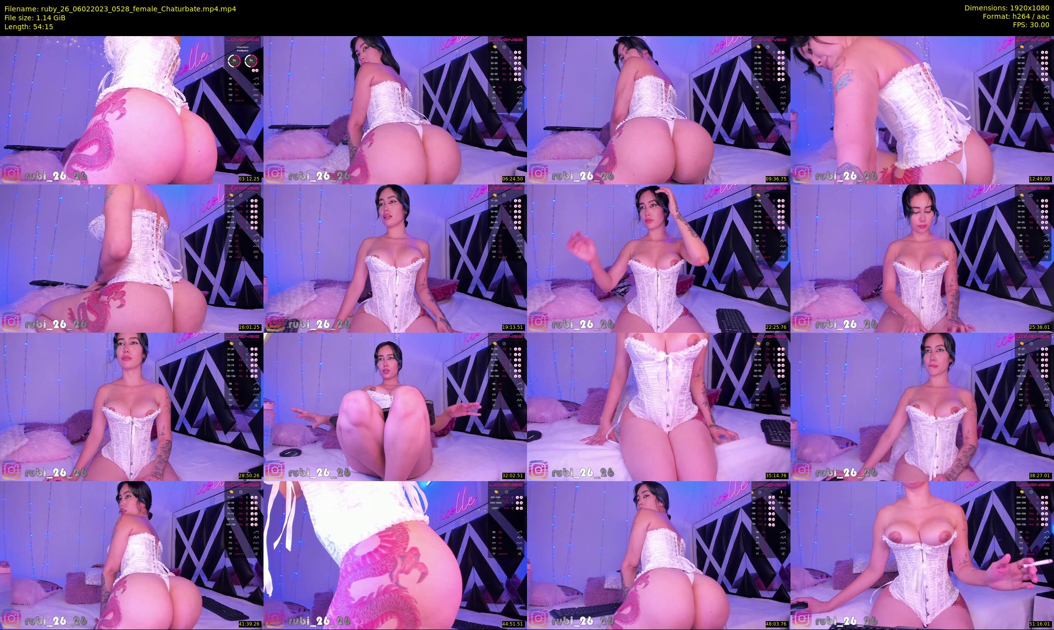 ruby_26 — 55 minute Chaturbate female cam show recording, 1080p, Feb 6, 2023