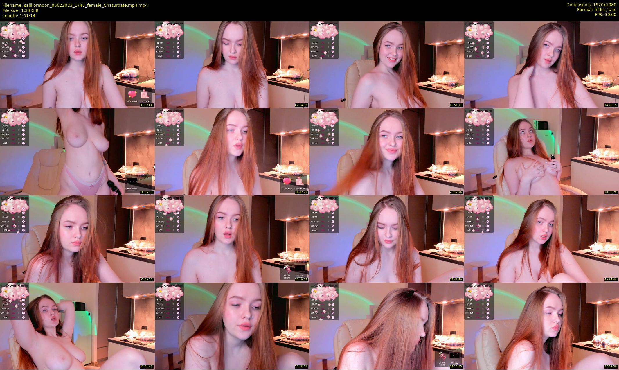 saiiilormoon — 62 minute Chaturbate female cam show recording, 1080p, Feb 5, 2023