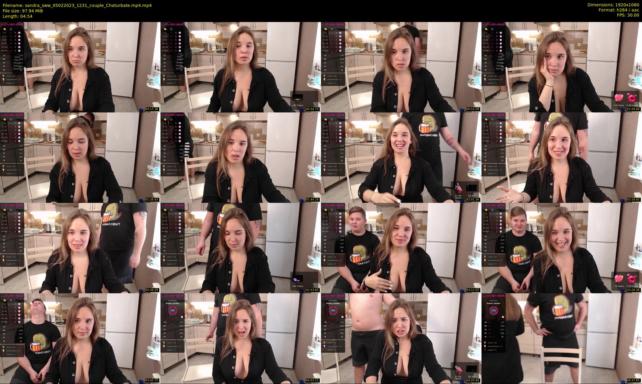 sandra_sww — 5 minute Chaturbate couple cam show recording, 1080p, Feb 5, 2023