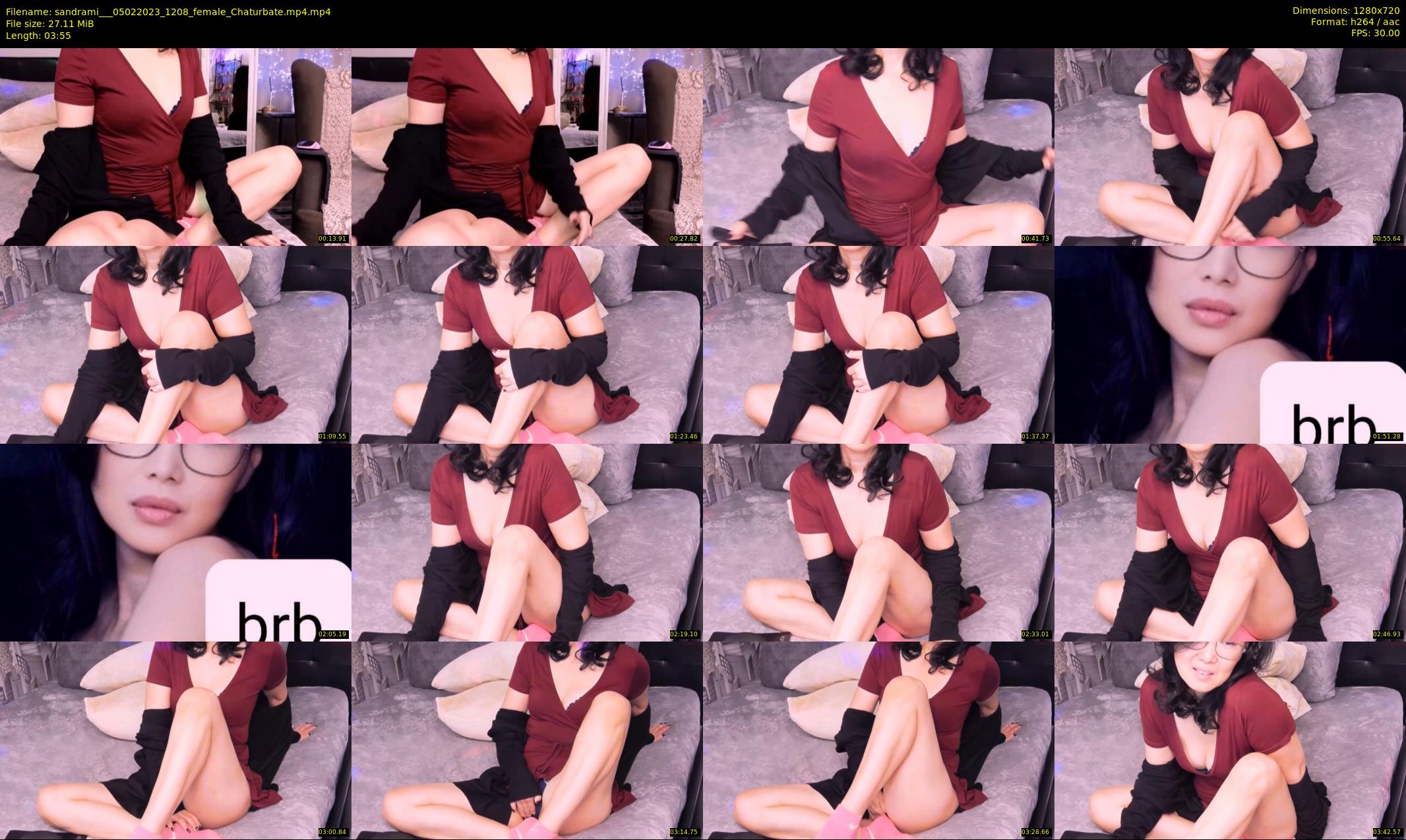 sandrami__ — 4 minute Chaturbate female cam show recording, 720p, Feb 5, 2023