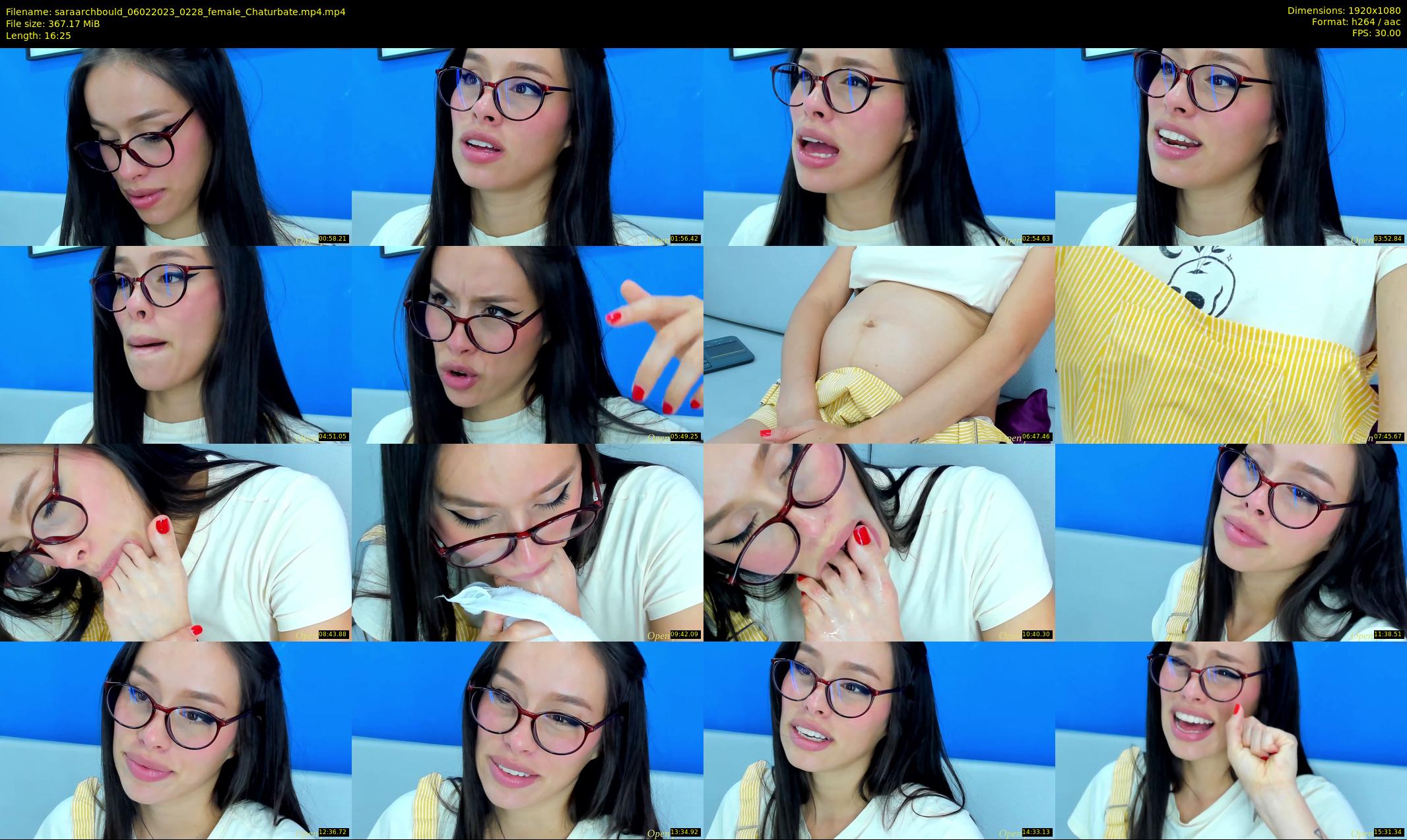 saraarchbould — 17 minute Chaturbate female cam show recording, 1080p, Feb 6, 2023
