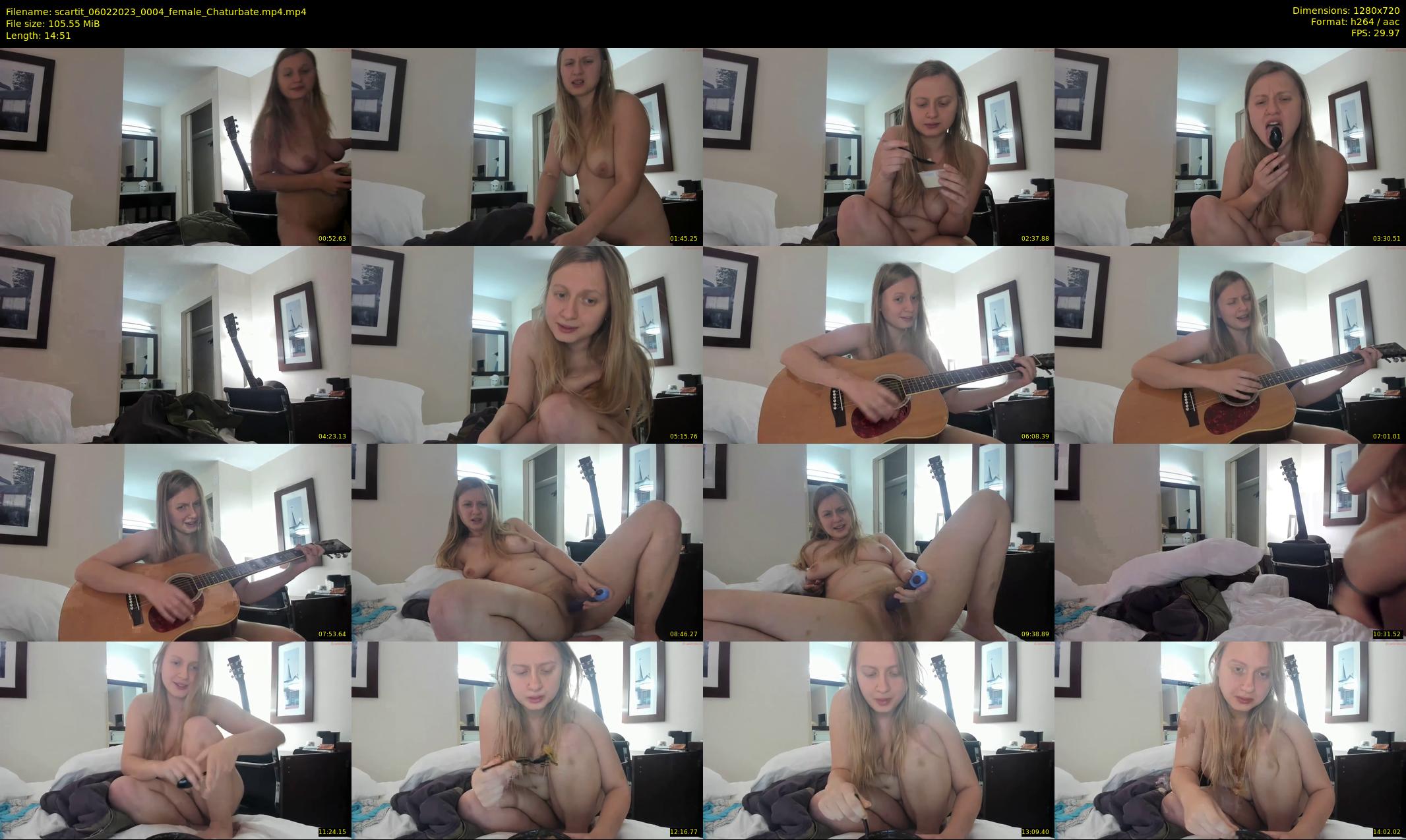 scartit — 15 minute Chaturbate female cam show recording, 720p, Feb 6, 2023
