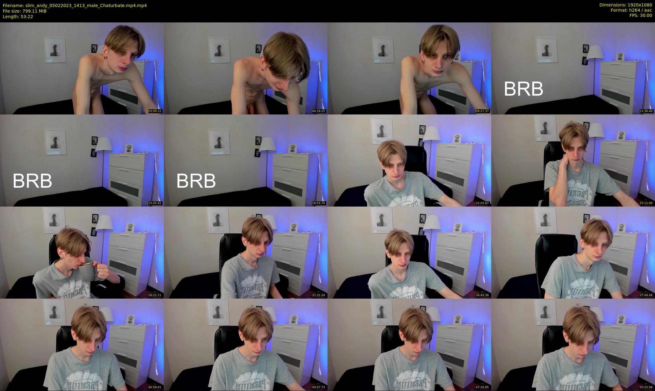 slim_andy — 54 minute Chaturbate male cam show recording, 1080p, Feb 5, 2023