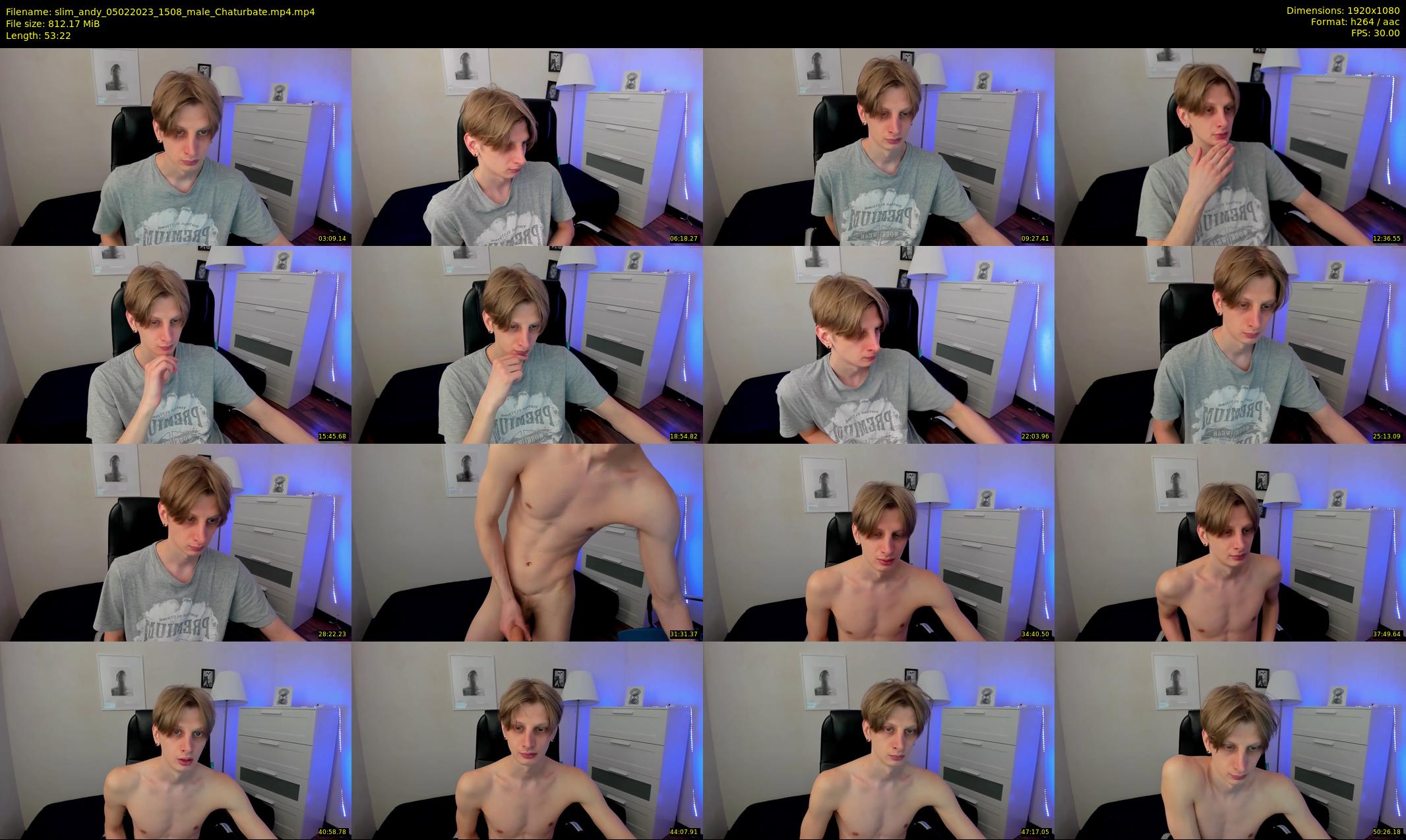 slim_andy — 54 minute Chaturbate male cam show recording, 1080p, Feb 5, 2023