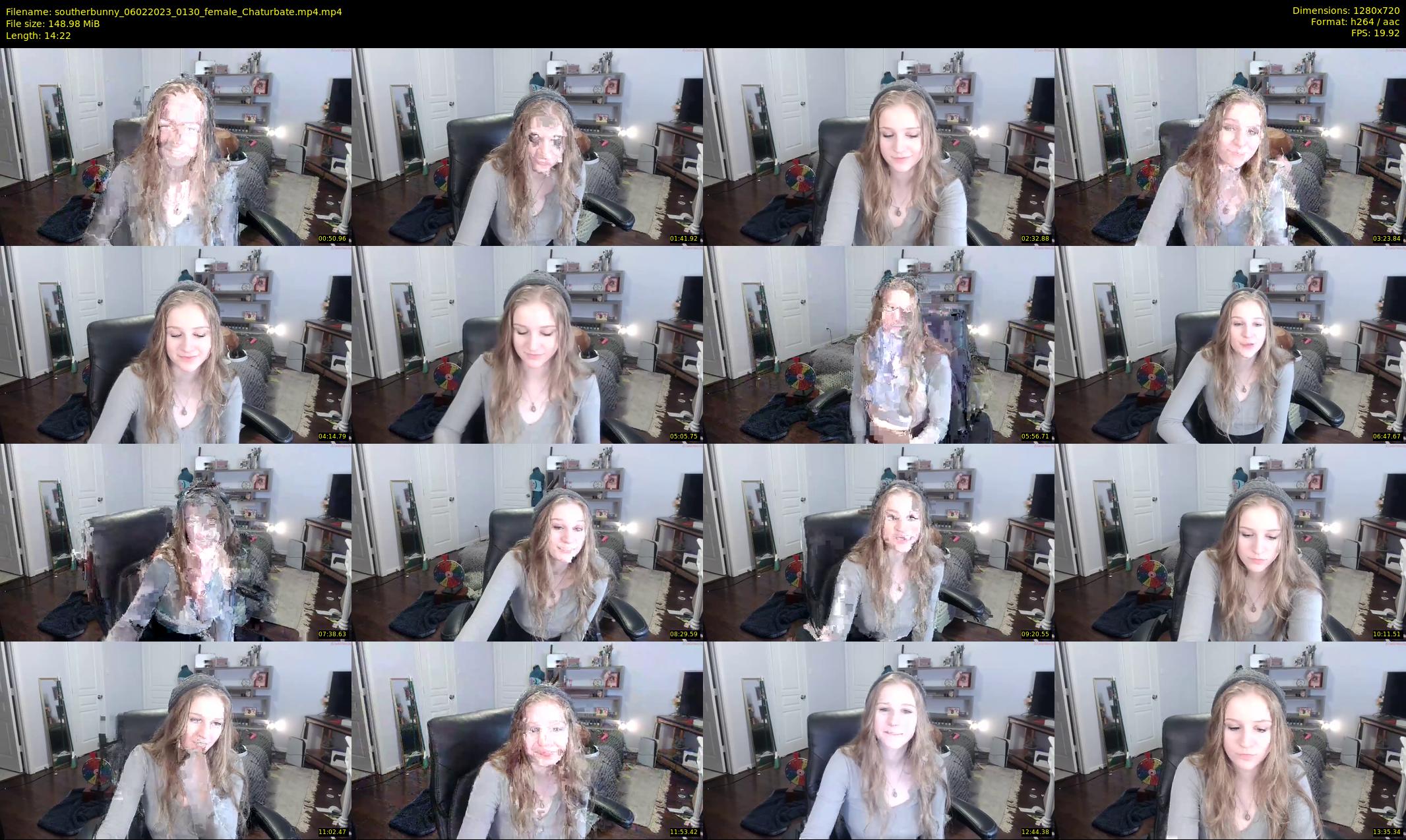 southerbunny — 15 minute Chaturbate female cam show recording, 720p, Feb 6, 2023