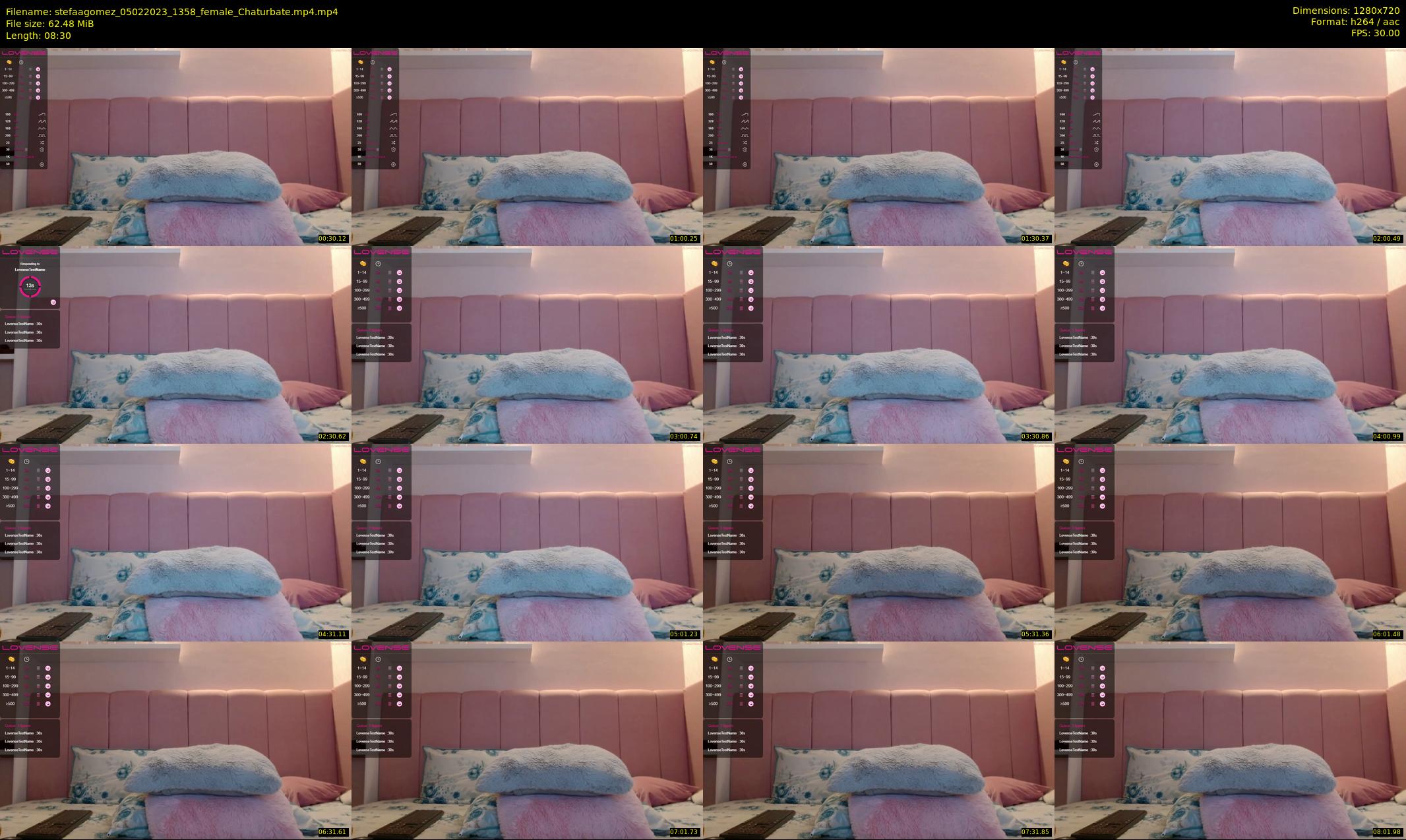 stefaagomez — 9 minute Chaturbate female cam show recording, 720p, Feb 5, 2023