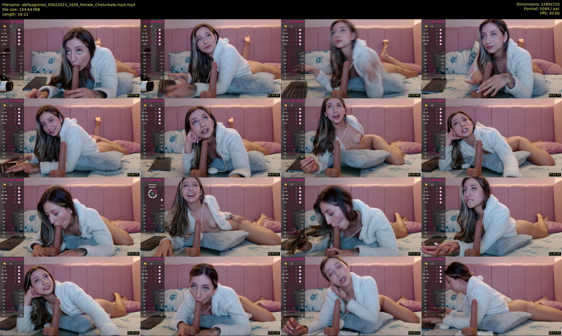 stefaagomez — 17 minute Chaturbate female cam show recording, 720p, Feb 5, 2023