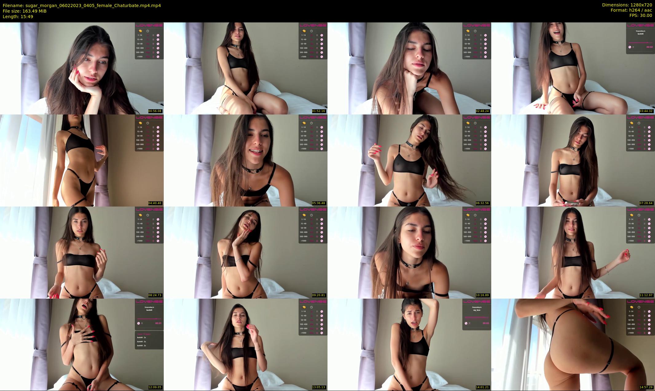 sugar_morgan — 16 minute Chaturbate female cam show recording, 720p, Feb 6, 2023
