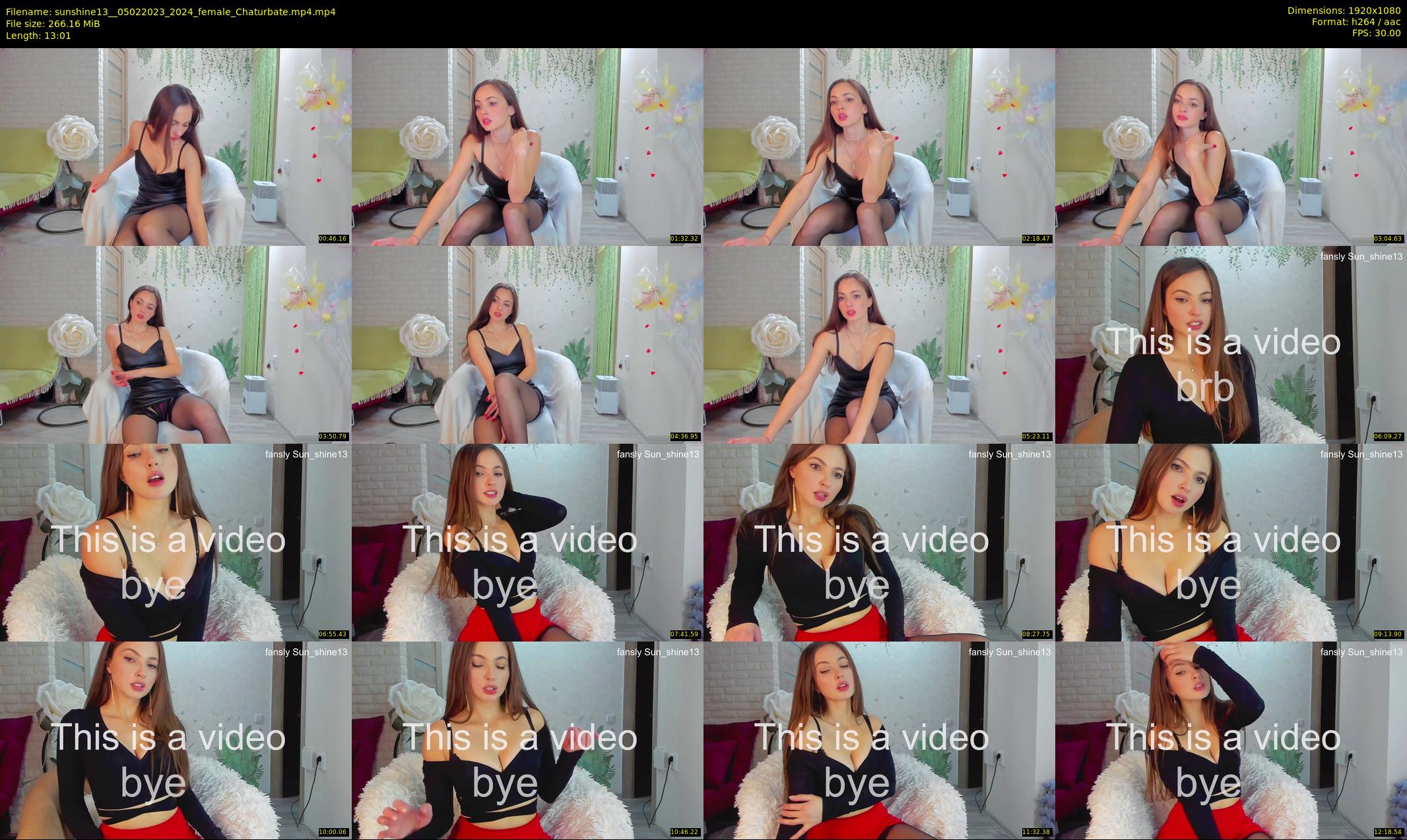 sunshine13_ — 14 minute Chaturbate female cam show recording, 1080p, Feb 5, 2023