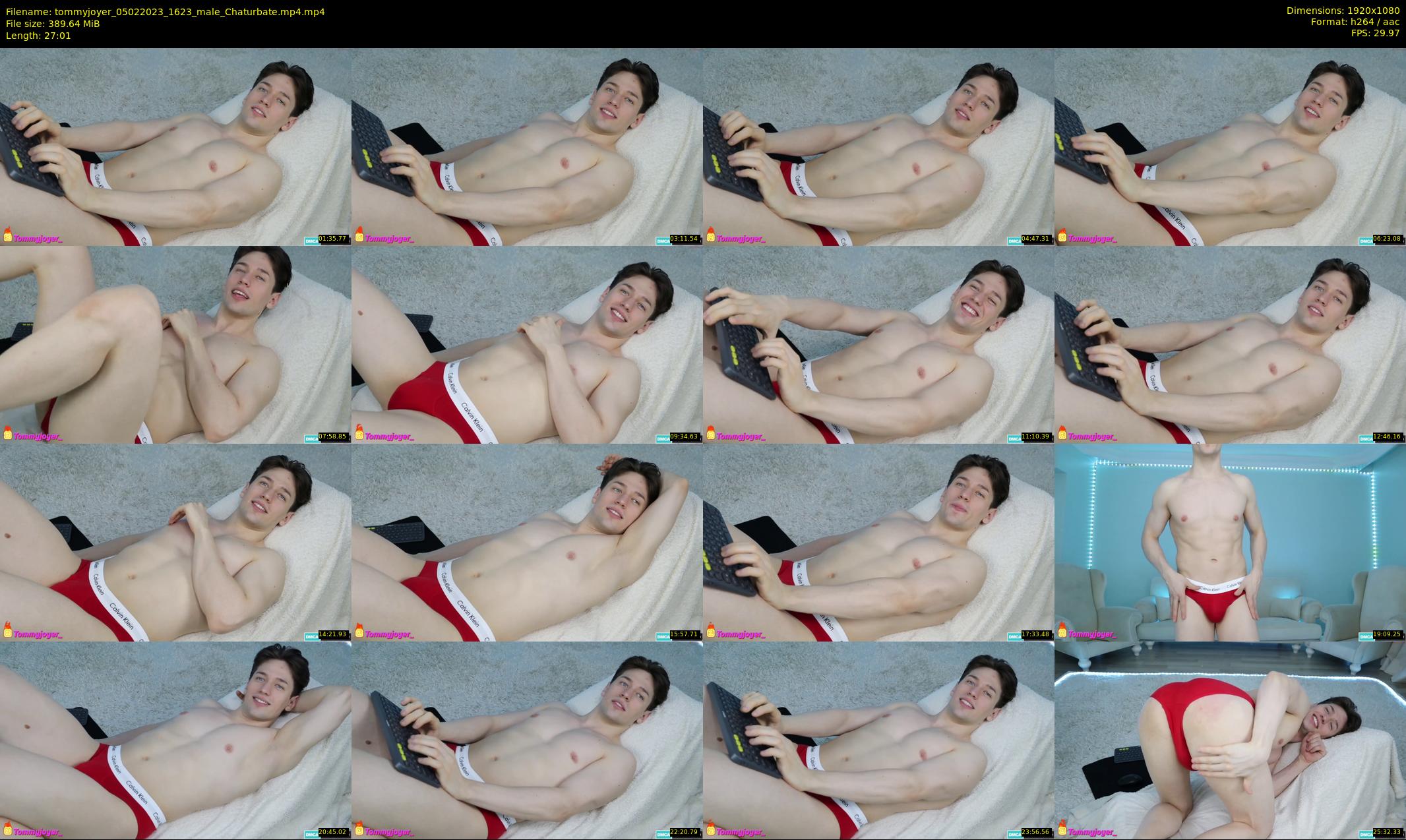 tommyjoyer — 28 minute Chaturbate male cam show recording, 1080p, Feb 5, 2023