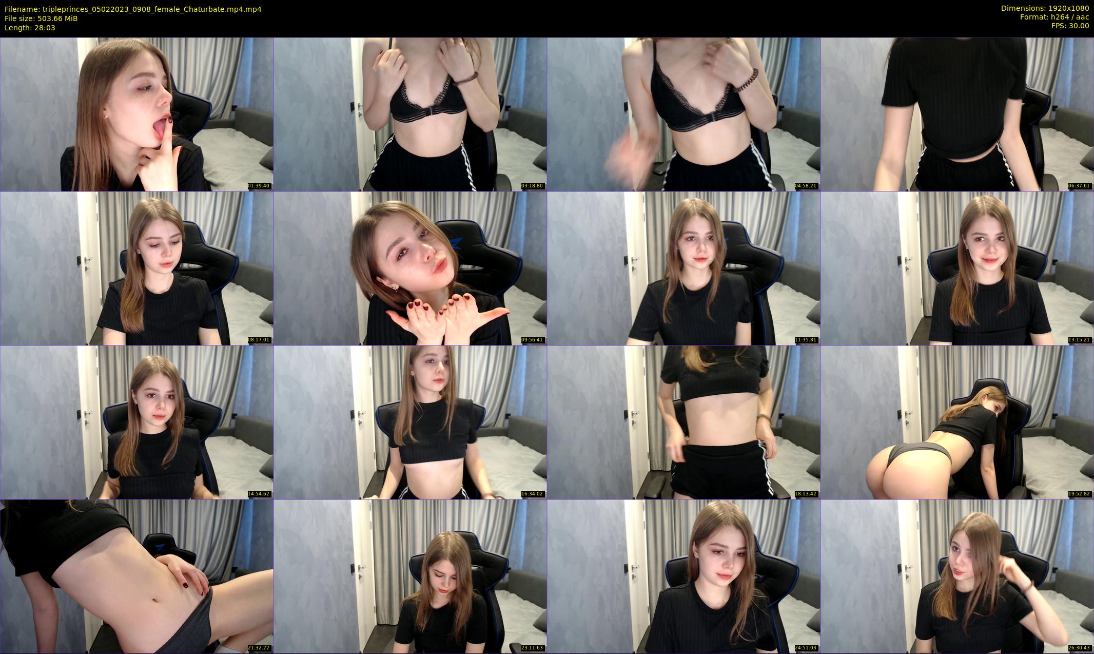 tripleprinces — 29 minute Chaturbate female cam show recording, 1080p, Feb 5, 2023