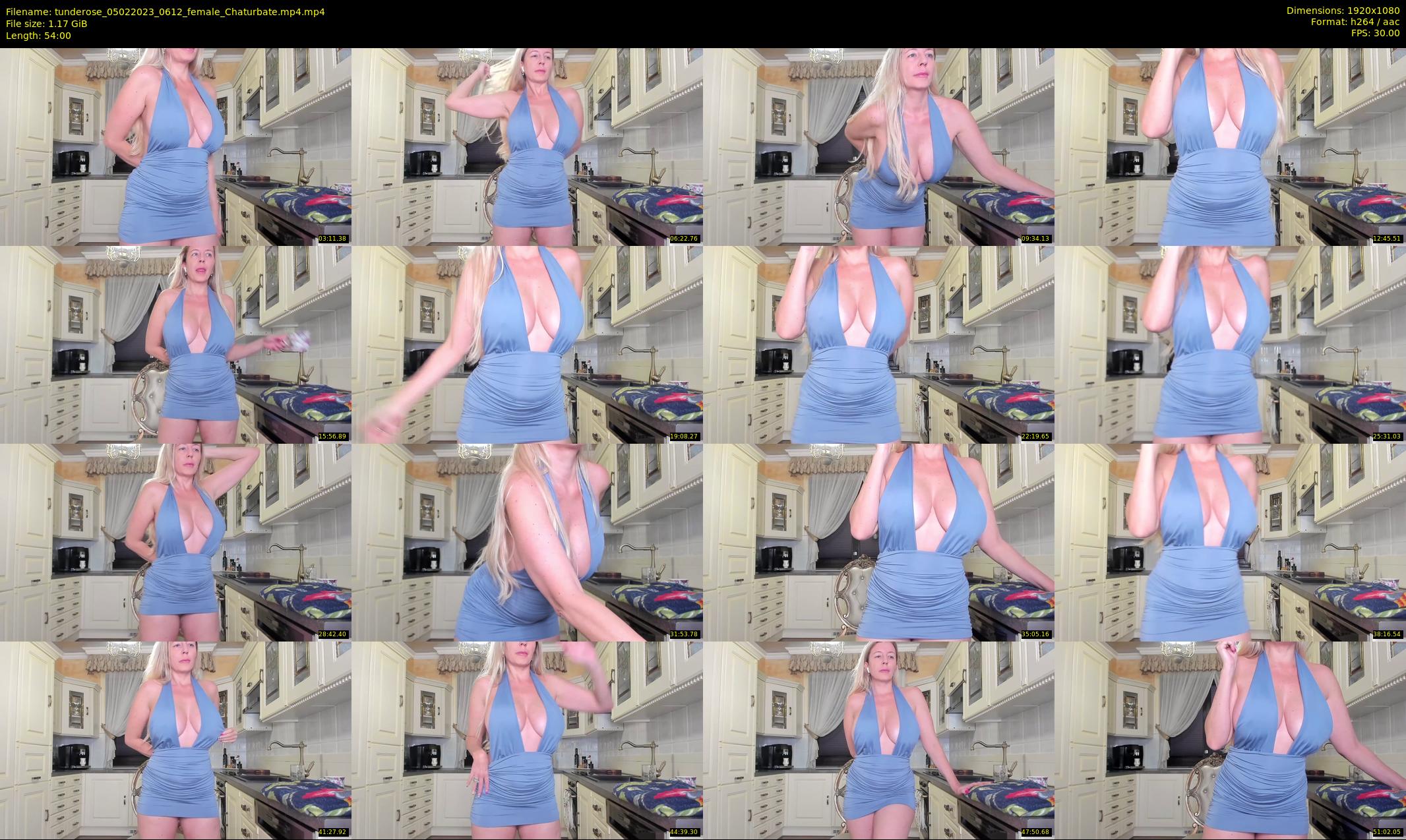 tunderose — 54 minute Chaturbate female cam show recording, 1080p, Feb 5, 2023