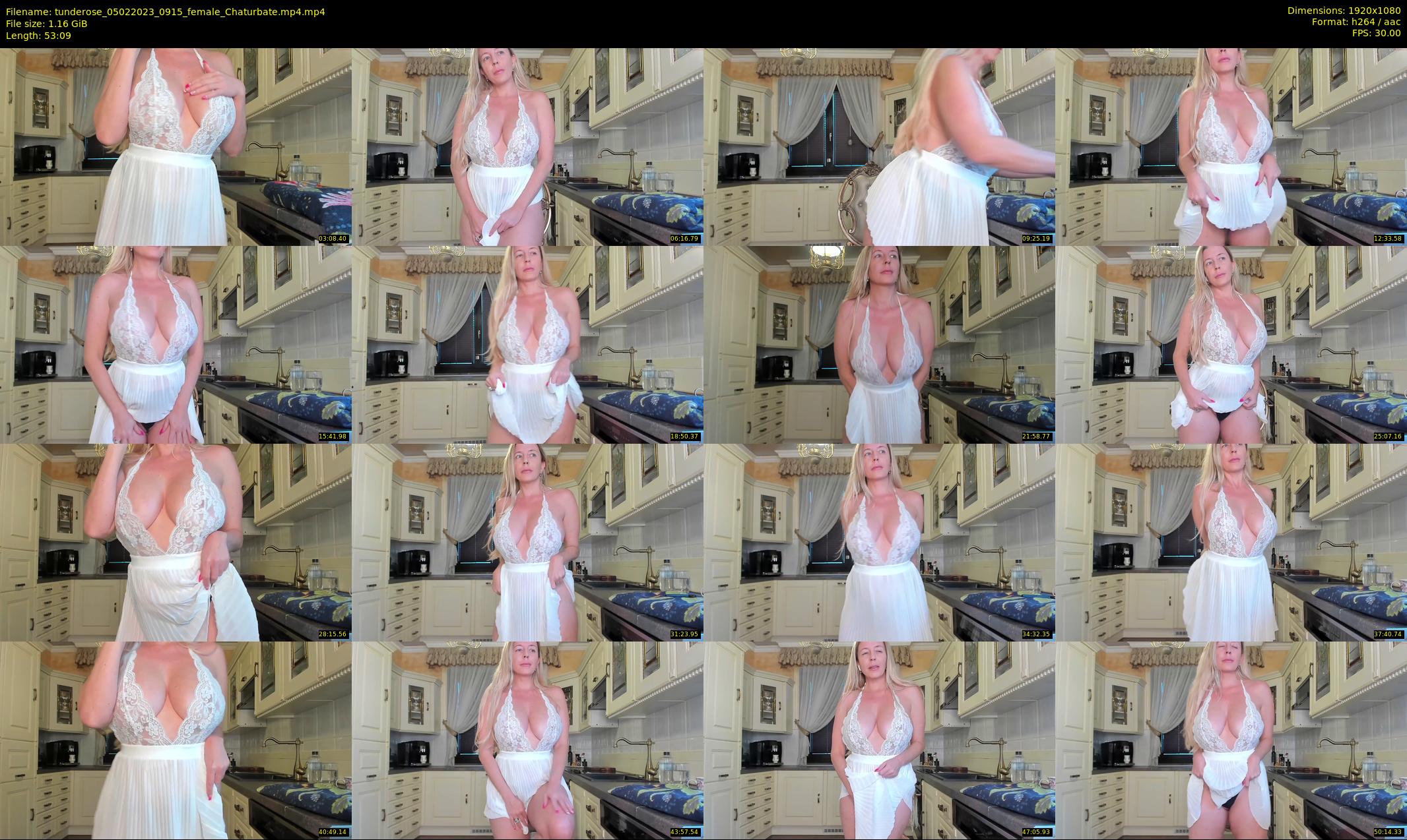 tunderose — 54 minute Chaturbate female cam show recording, 1080p, Feb 5, 2023