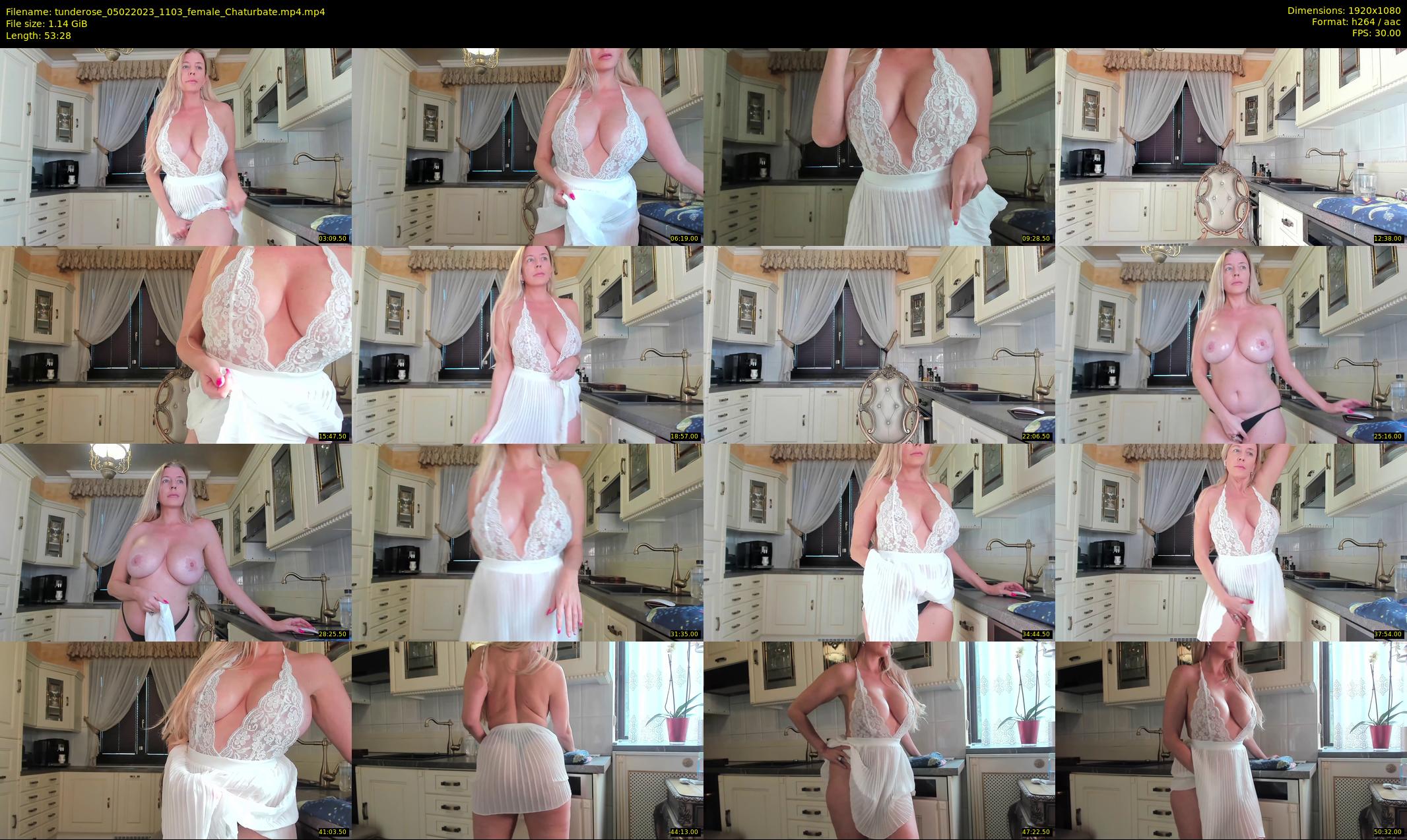 tunderose — 54 minute Chaturbate female cam show recording, 1080p, Feb 5, 2023
