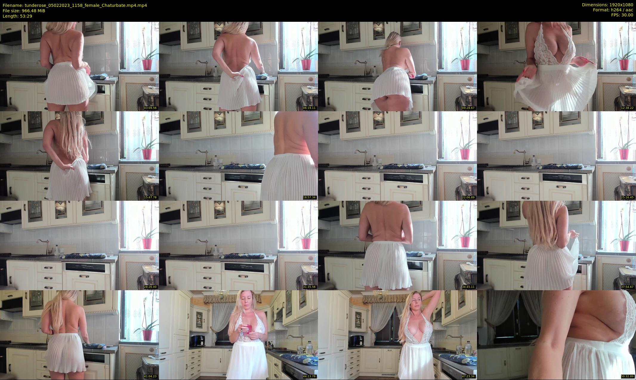 tunderose — 54 minute Chaturbate female cam show recording, 1080p, Feb 5, 2023