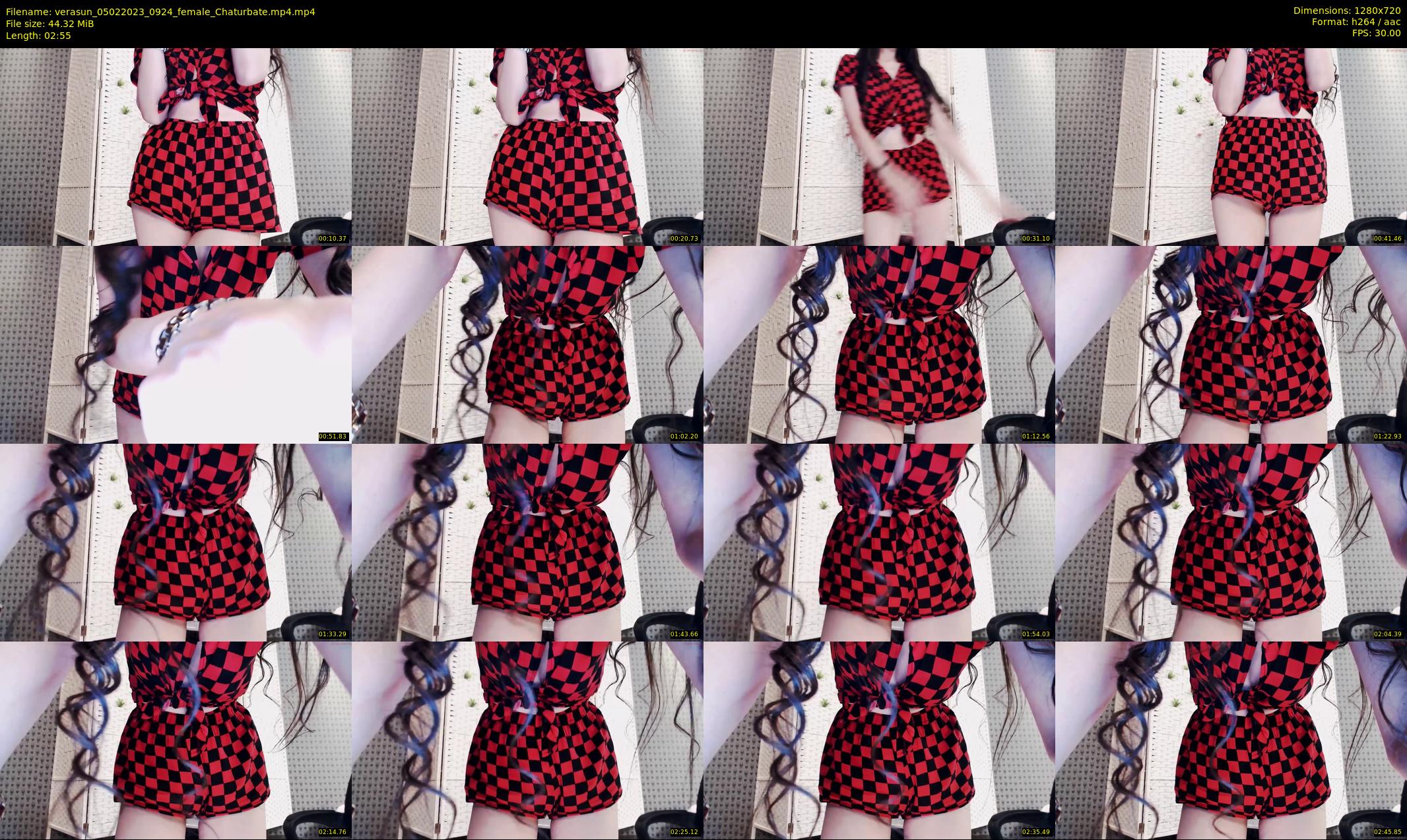 verasun — 3 minute Chaturbate female cam show recording, 720p, Feb 5, 2023