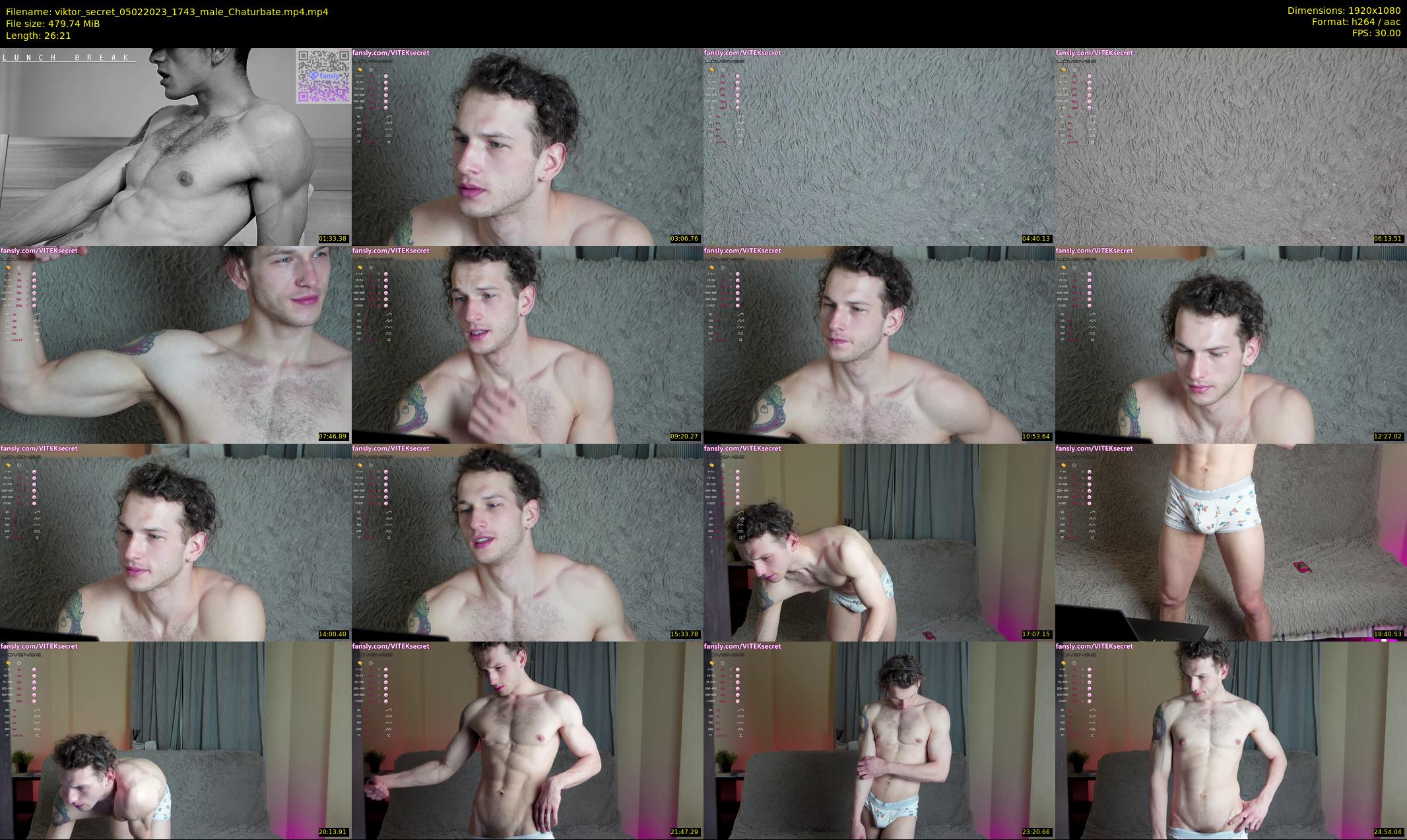 viktor_secret — 27 minute Chaturbate male cam show recording, 1080p, Feb 5, 2023