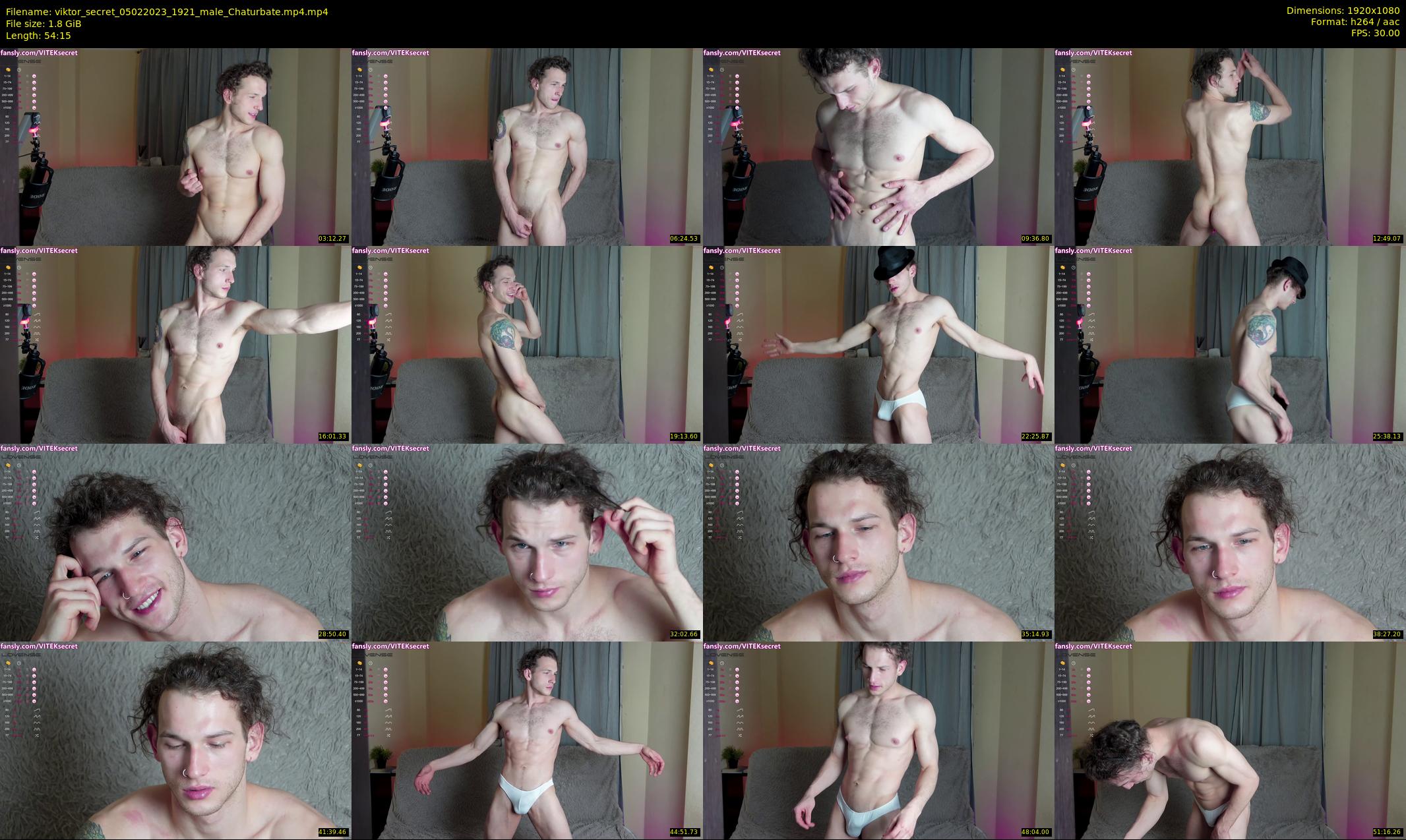 viktor_secret — 55 minute Chaturbate male cam show recording, 1080p, Feb 5, 2023