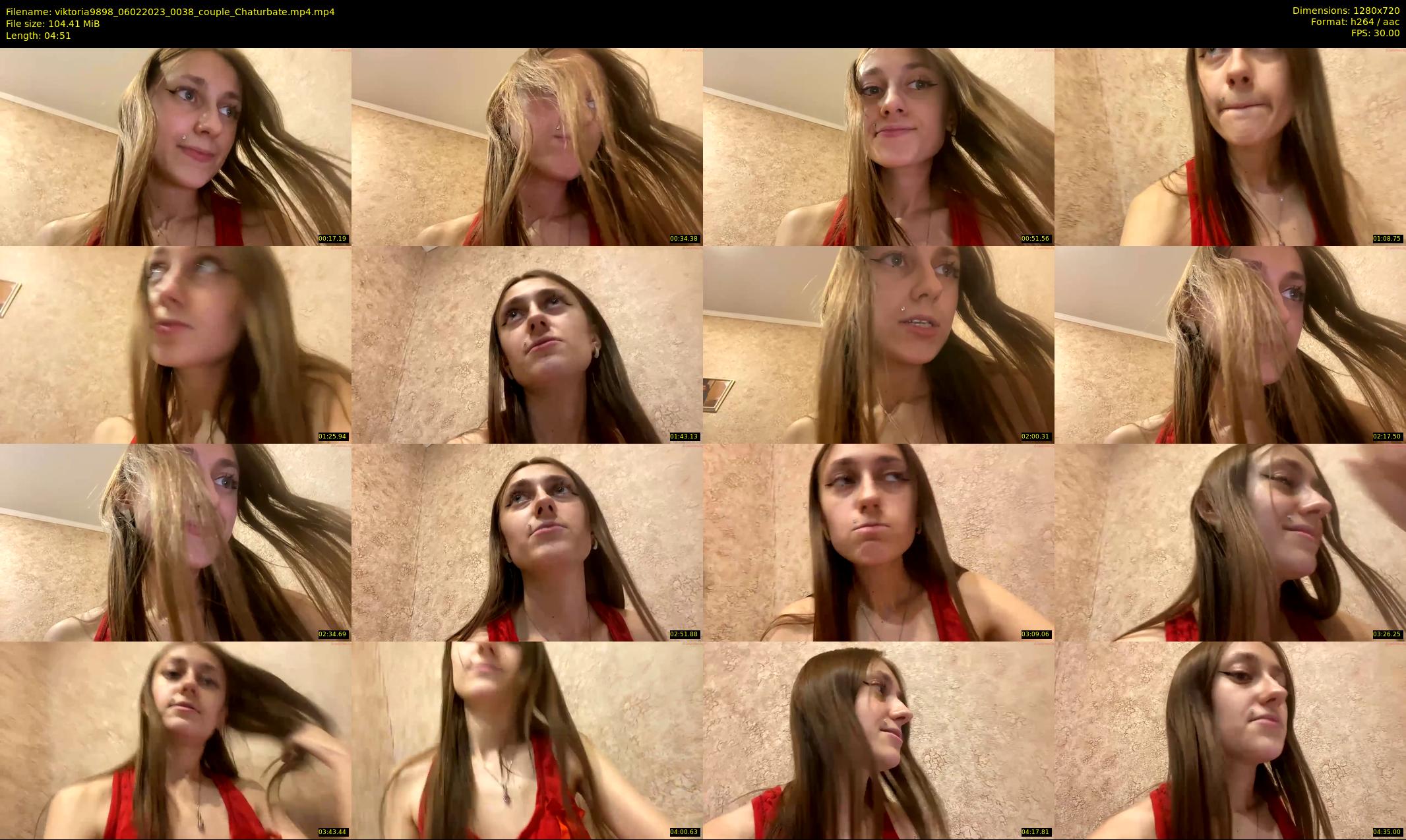 viktoria9898 — 5 minute Chaturbate couple cam show recording, 720p, Feb 6, 2023