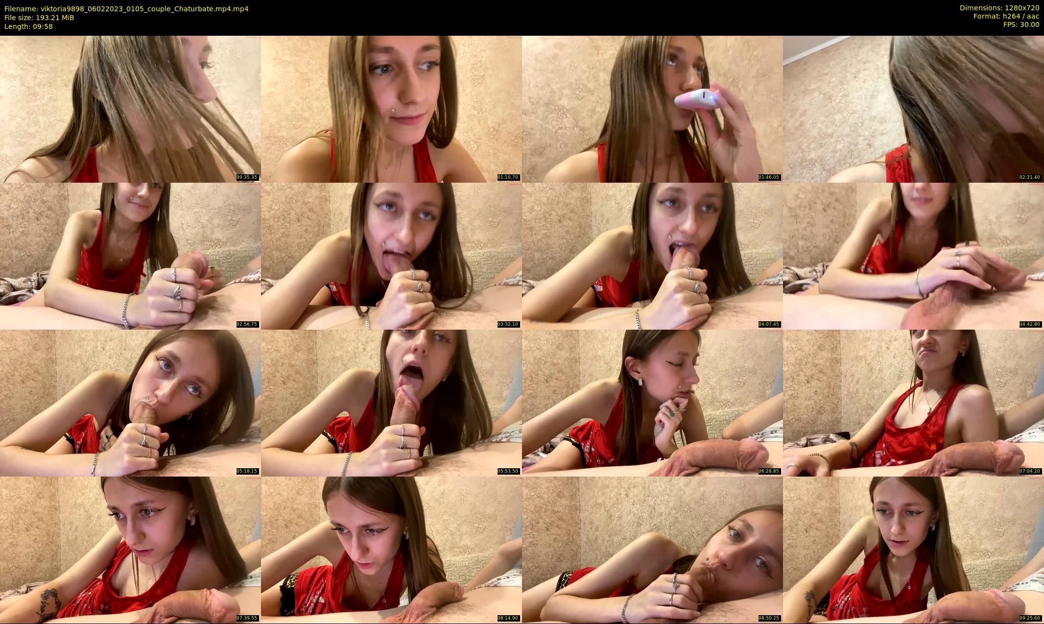 viktoria9898 — 10 minute Chaturbate couple cam show recording, 720p, Feb 6, 2023