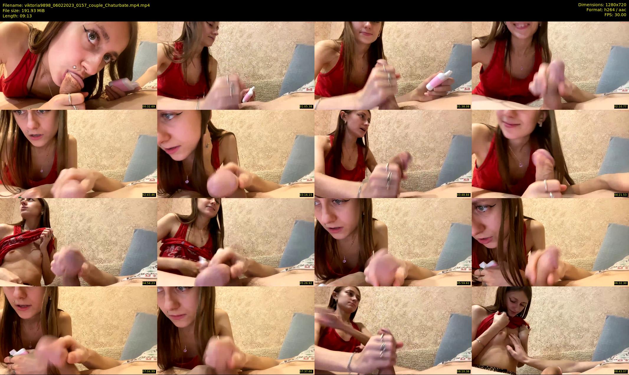 viktoria9898 — 10 minute Chaturbate couple cam show recording, 720p, Feb 6, 2023